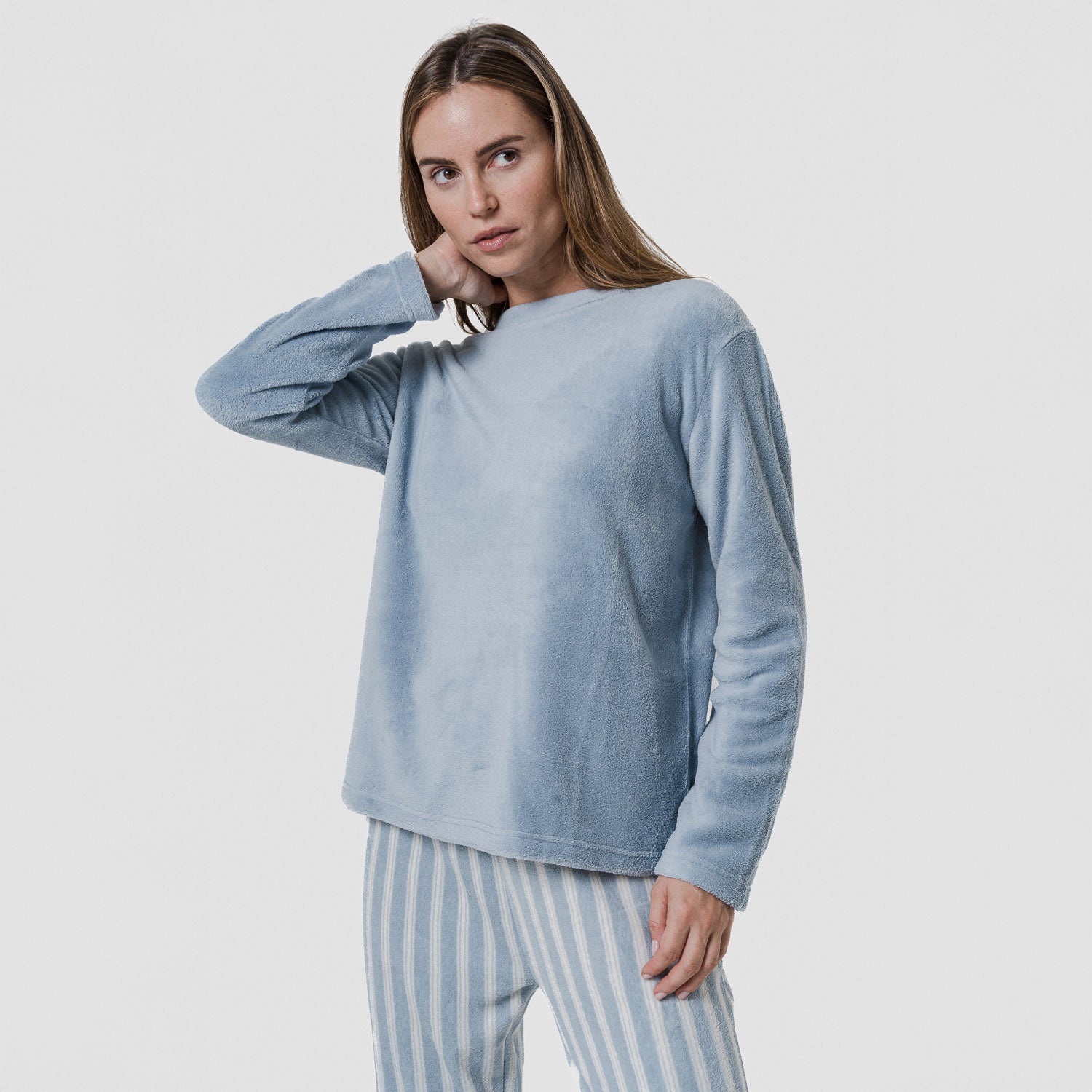 Pijama coral Raya Marsella Azul