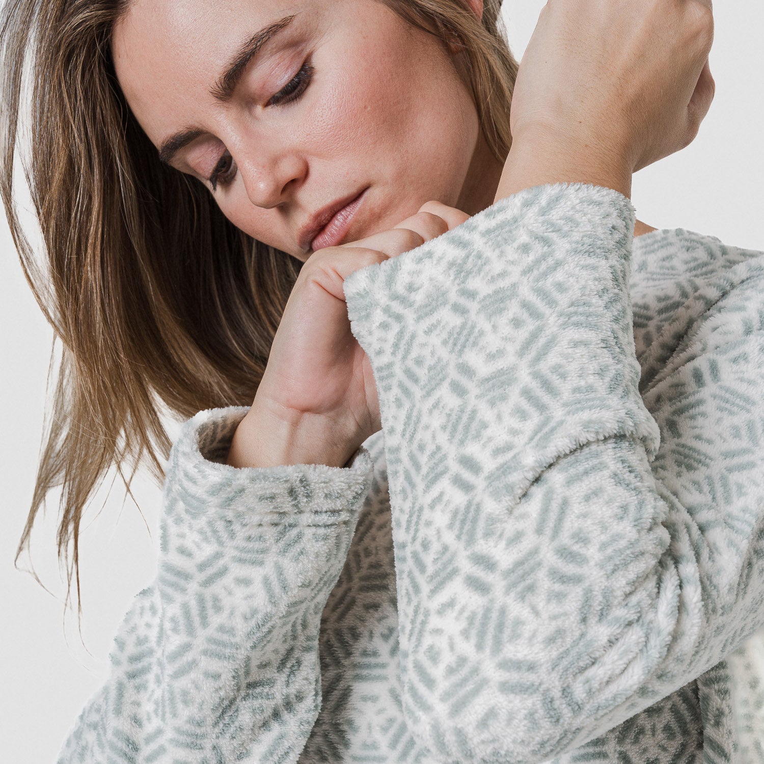 Pijama coral Belen Verde