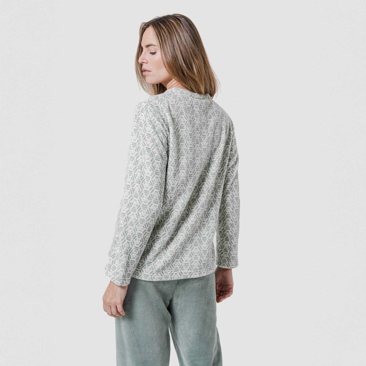 Pijama coral Belen Verde