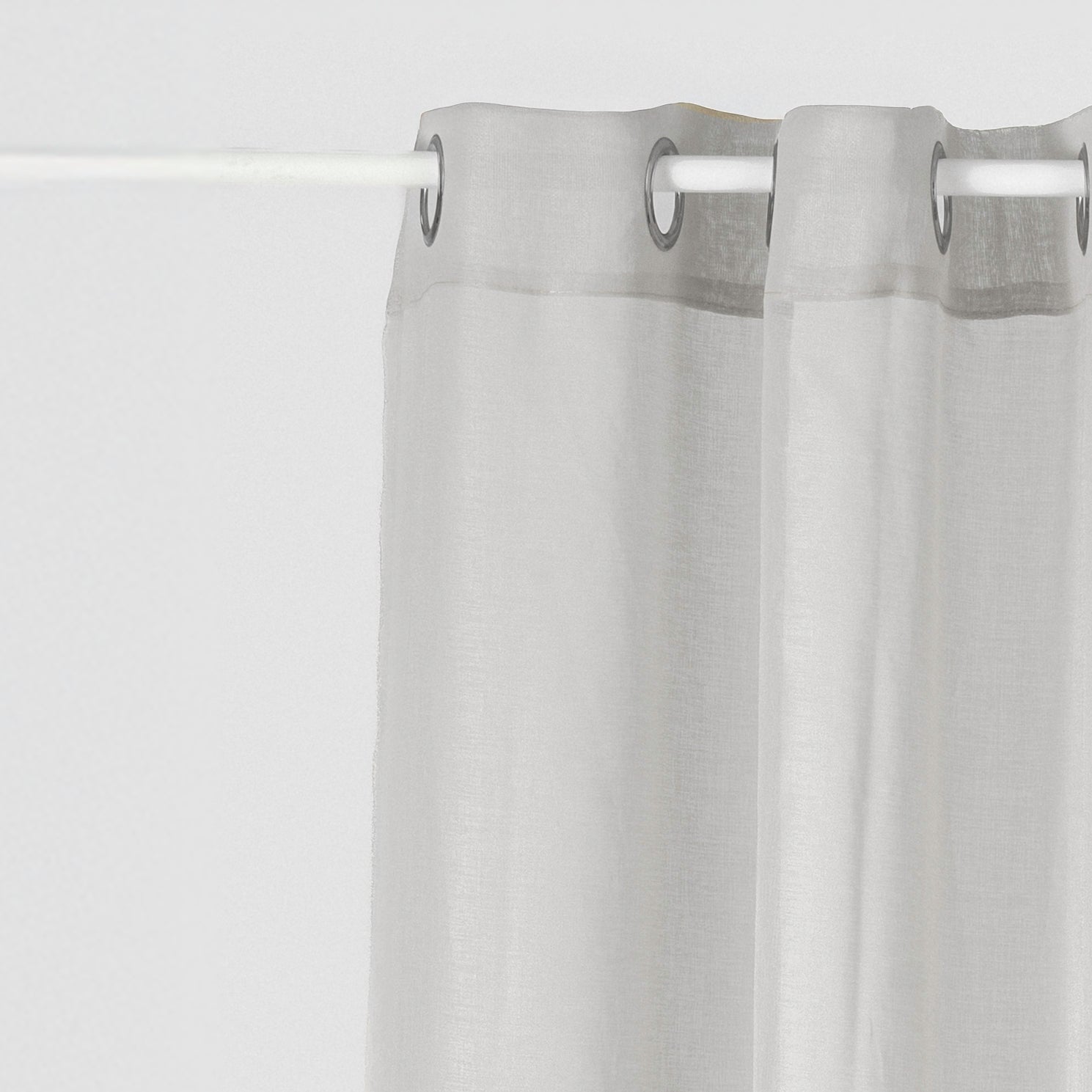 Cortina molly gris claro