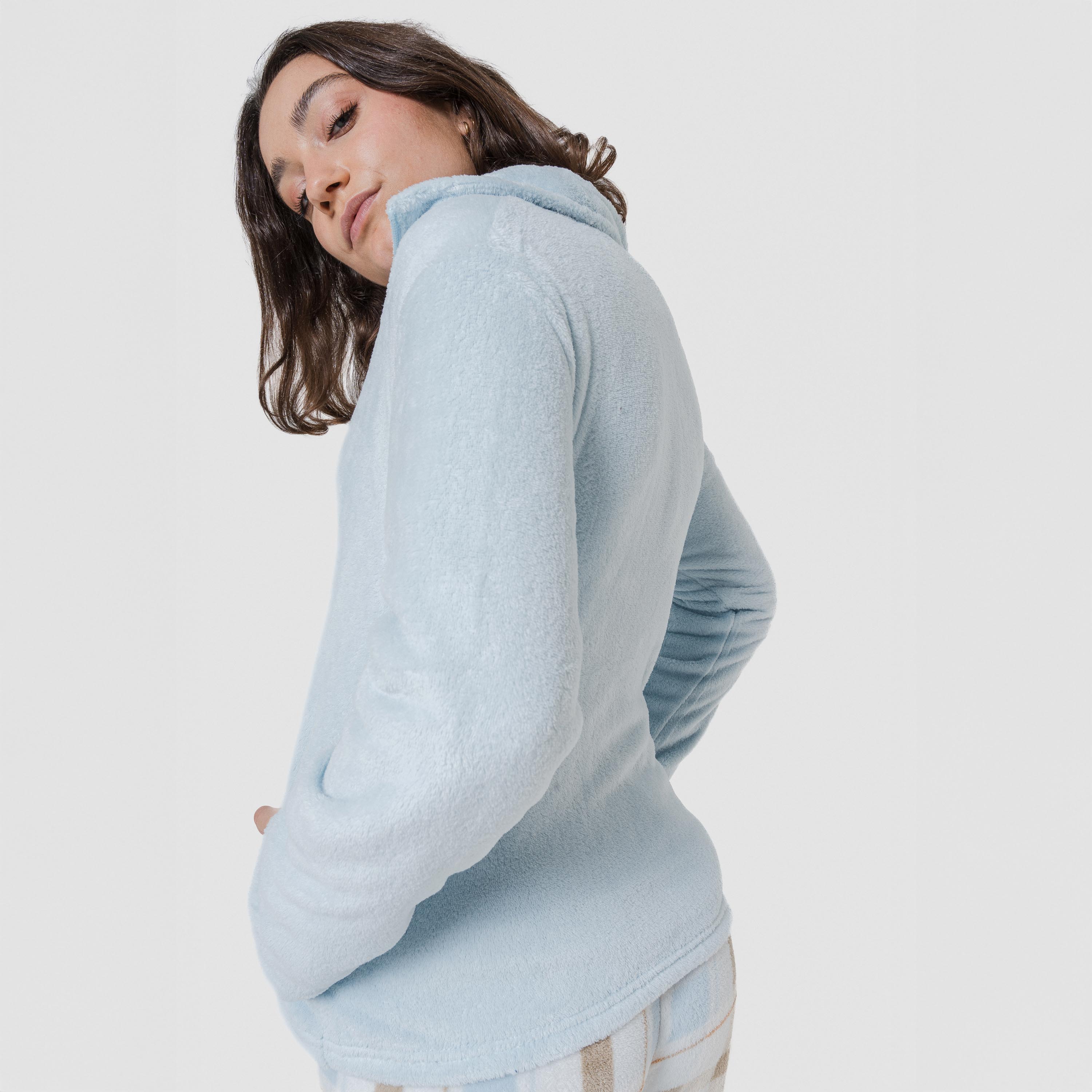 Casaco coral para mulher