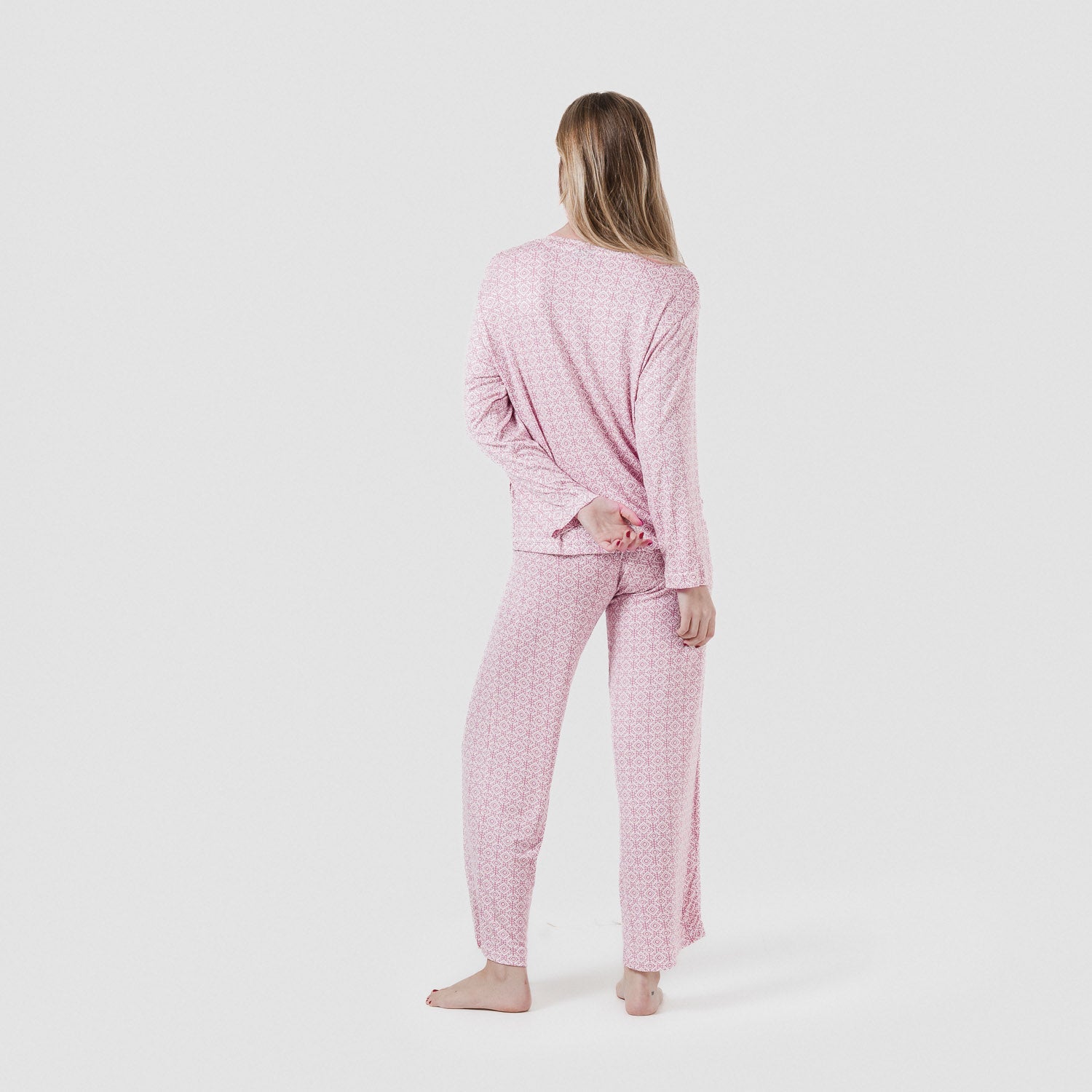 Pijama largo viscosa mujer Mandolia