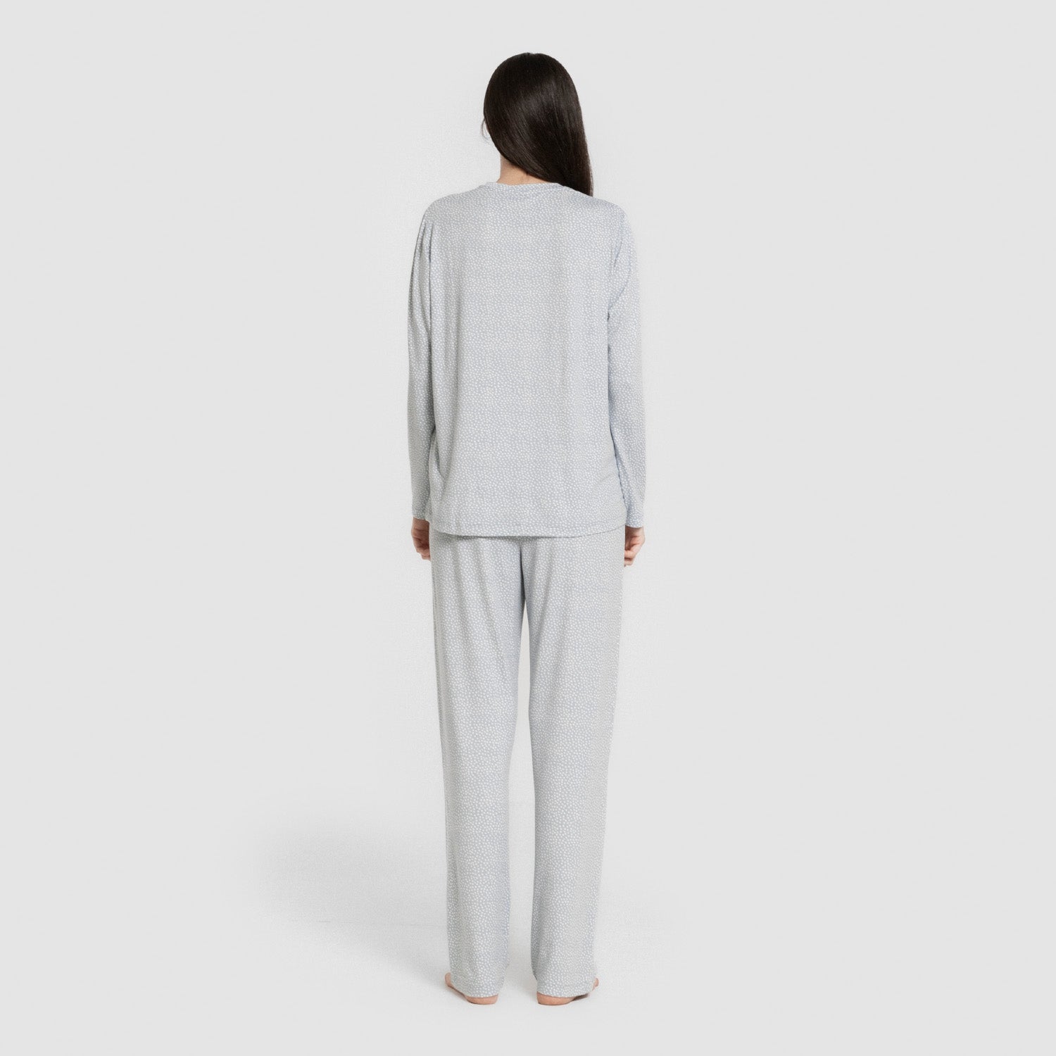 Pijama largo mujer soft Lolenda indigo