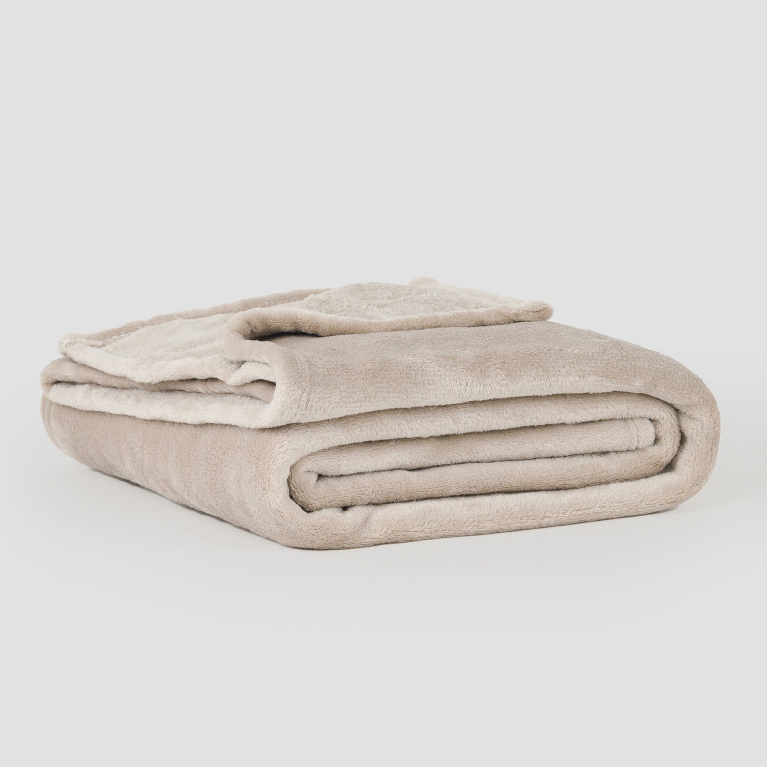 Manta terciopelo lisa