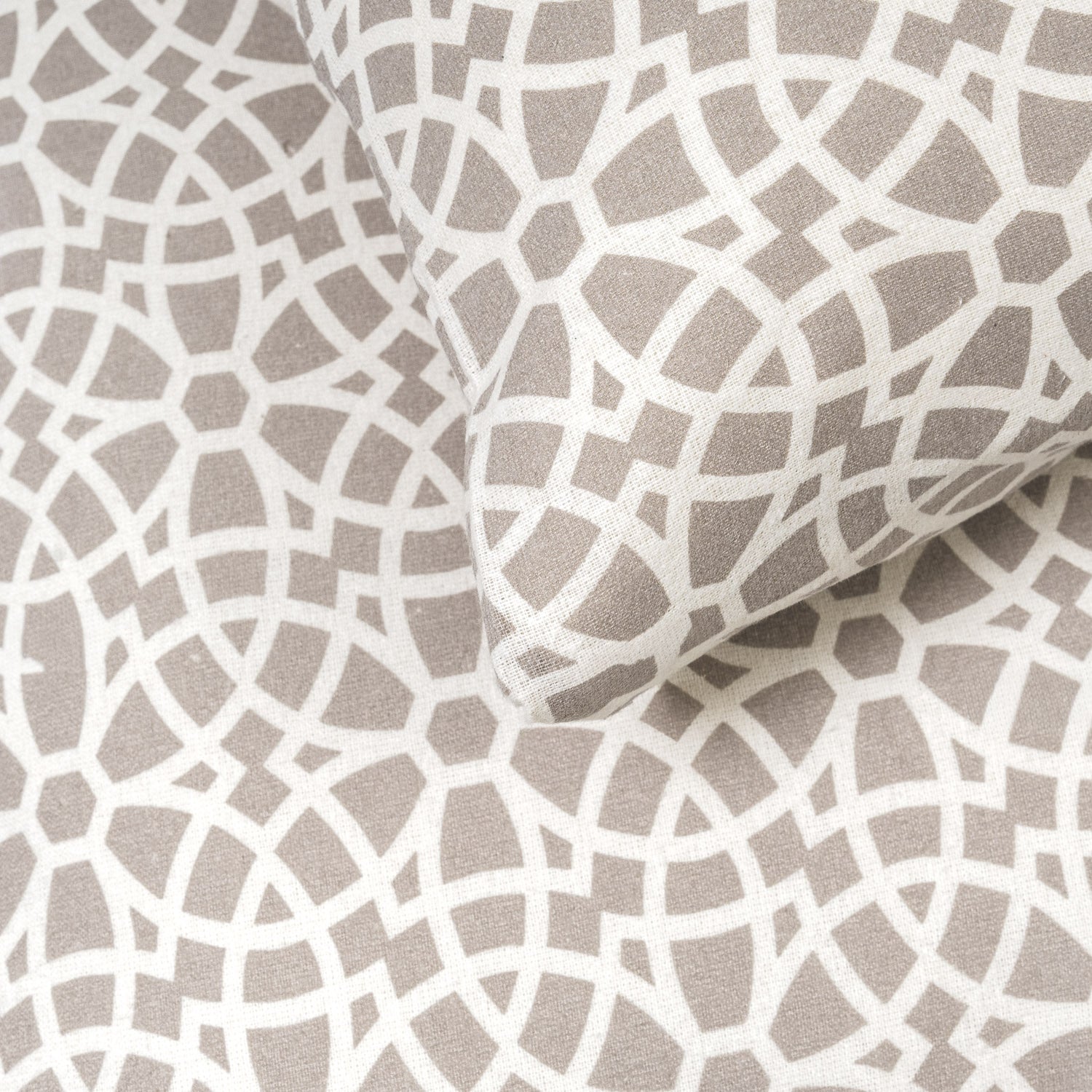 Capa de edredão franela Galisteo cinza-claro