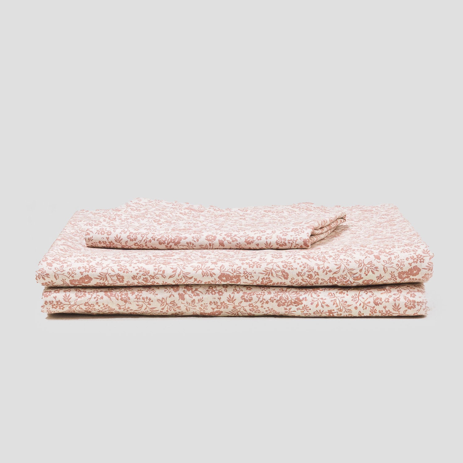 Juego de sábanas algodón Nicosia rosa keike