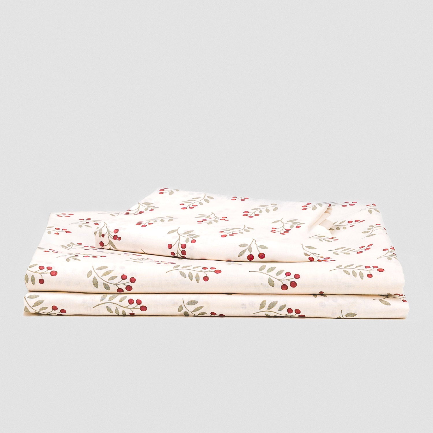 Juego de sábanas de algodón Acebo