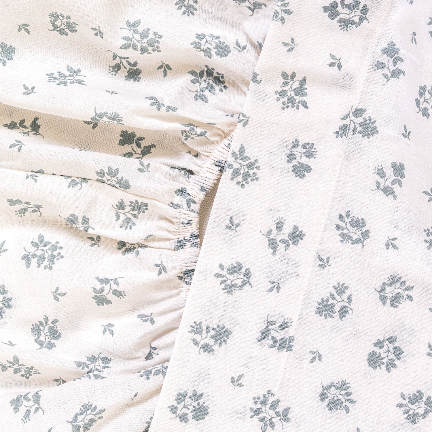 Juego de sábanas algodón Juno verde keike