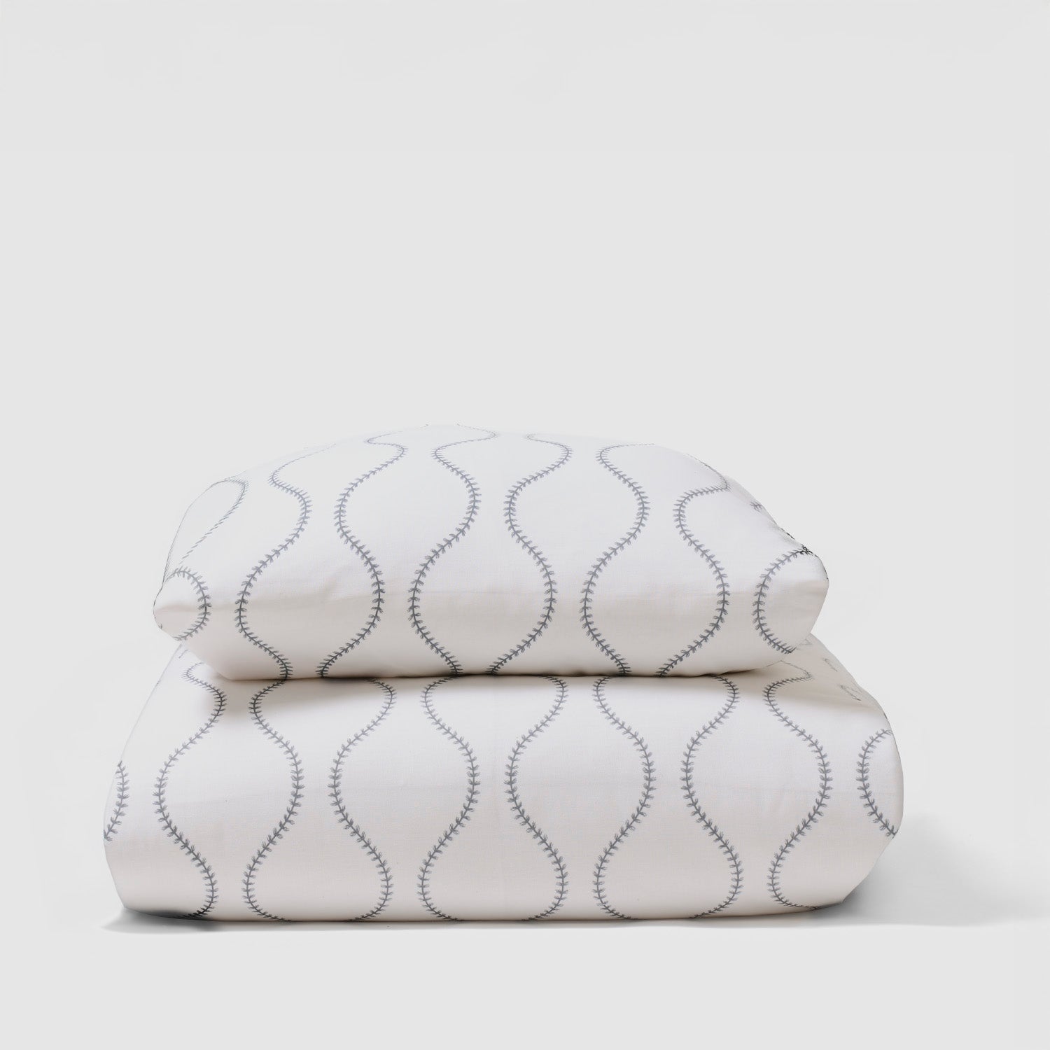 Funda nórdica algodón paniculata azul keike