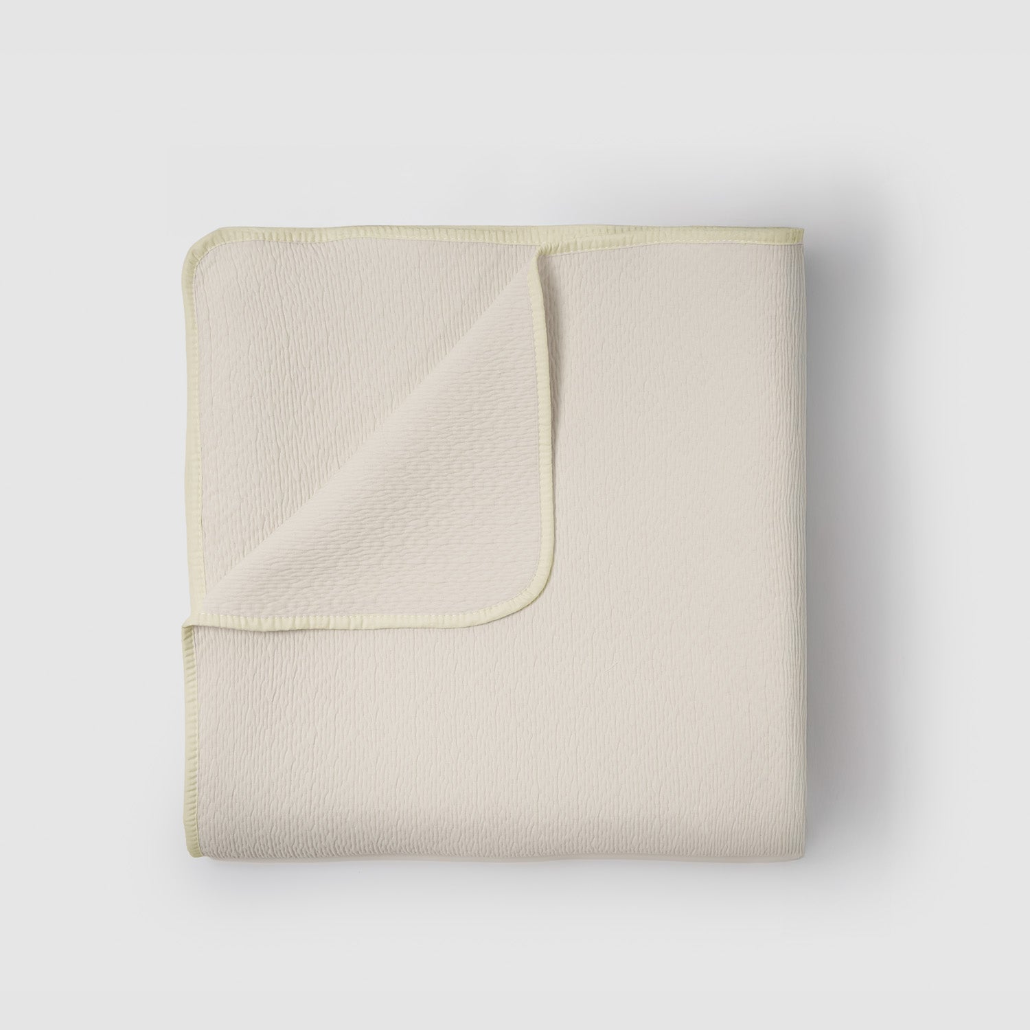 Copriletto jacquard ayana naturale