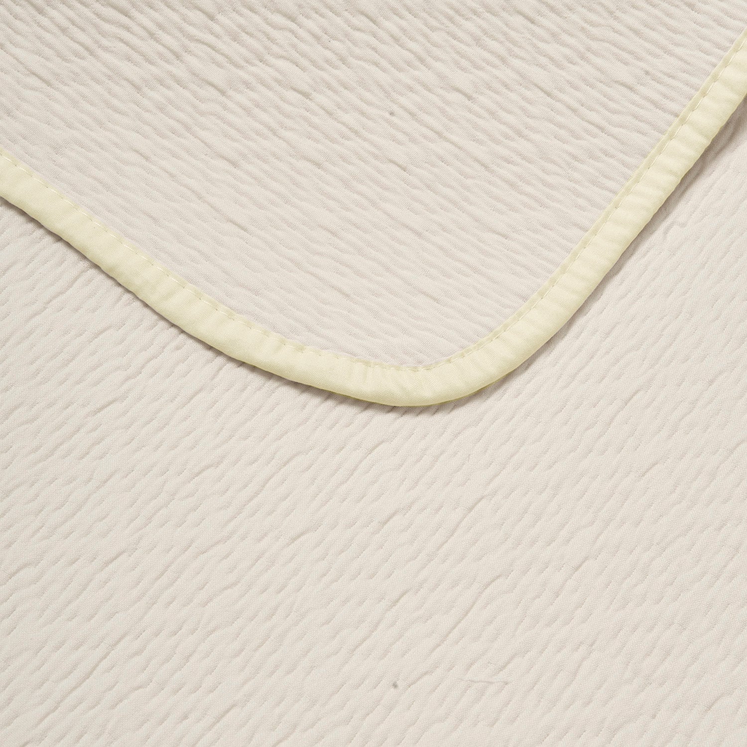 Copriletto jacquard ayana naturale