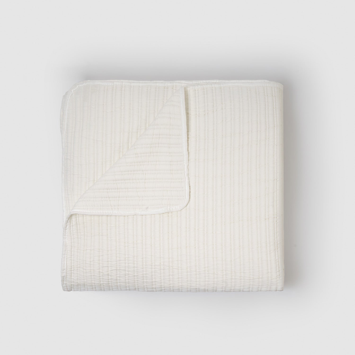 Colcha doble tela jacquard nitia natural