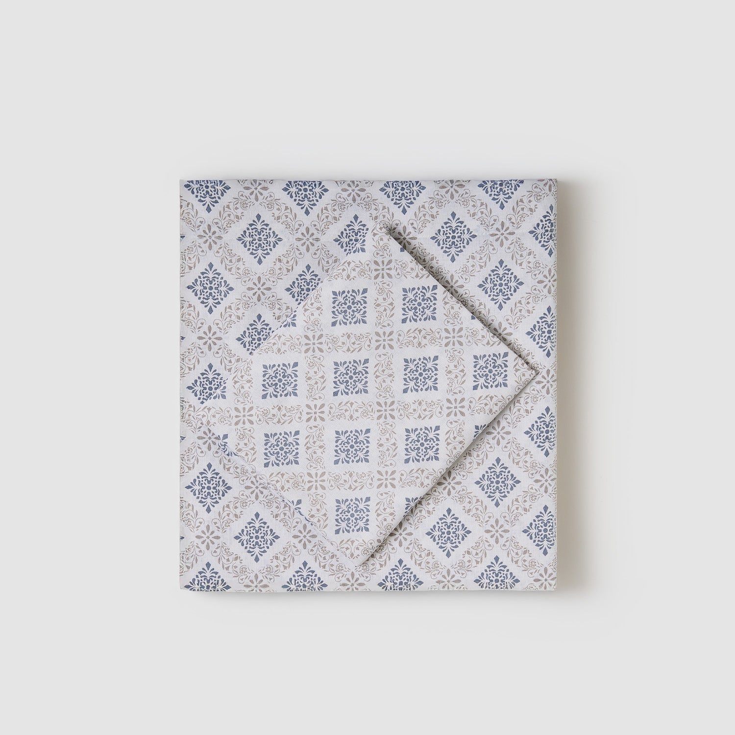 Conjunto de lençóis Calix em algodão índigo