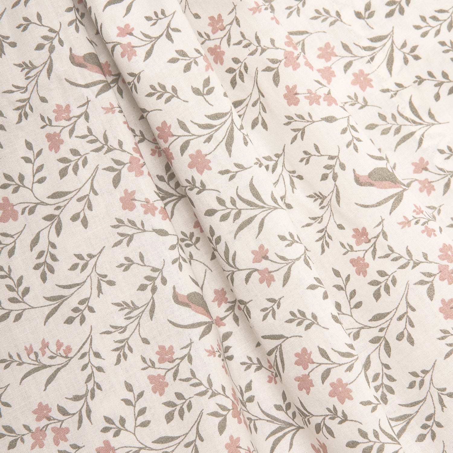 Set di lenzuola in cotone rosa mossira