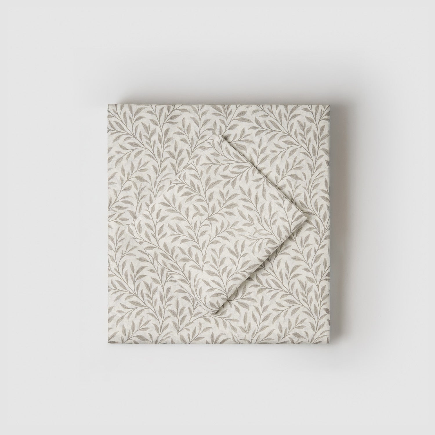 Juego de sábanas de algodón luisa gris claro