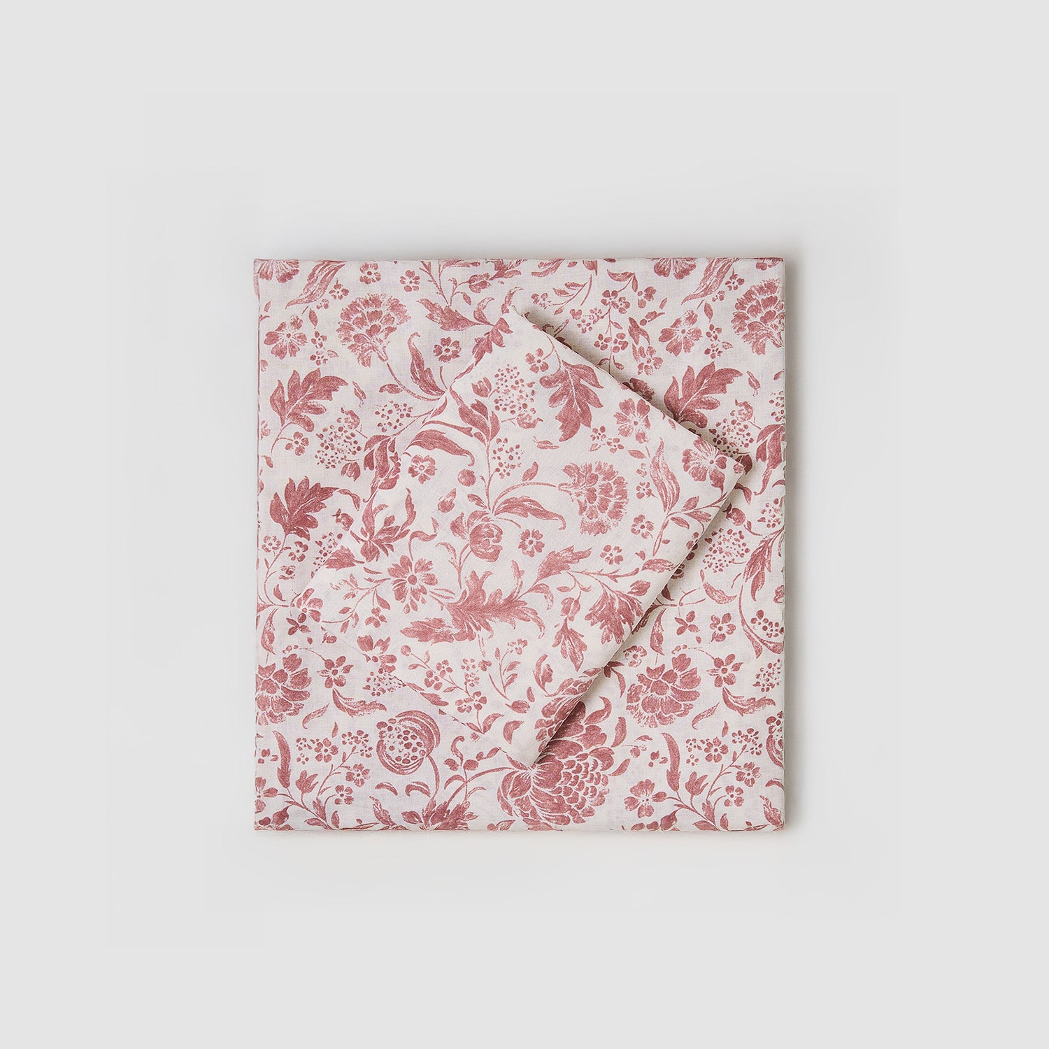 Juego de sábanas algodón herbaria rosette