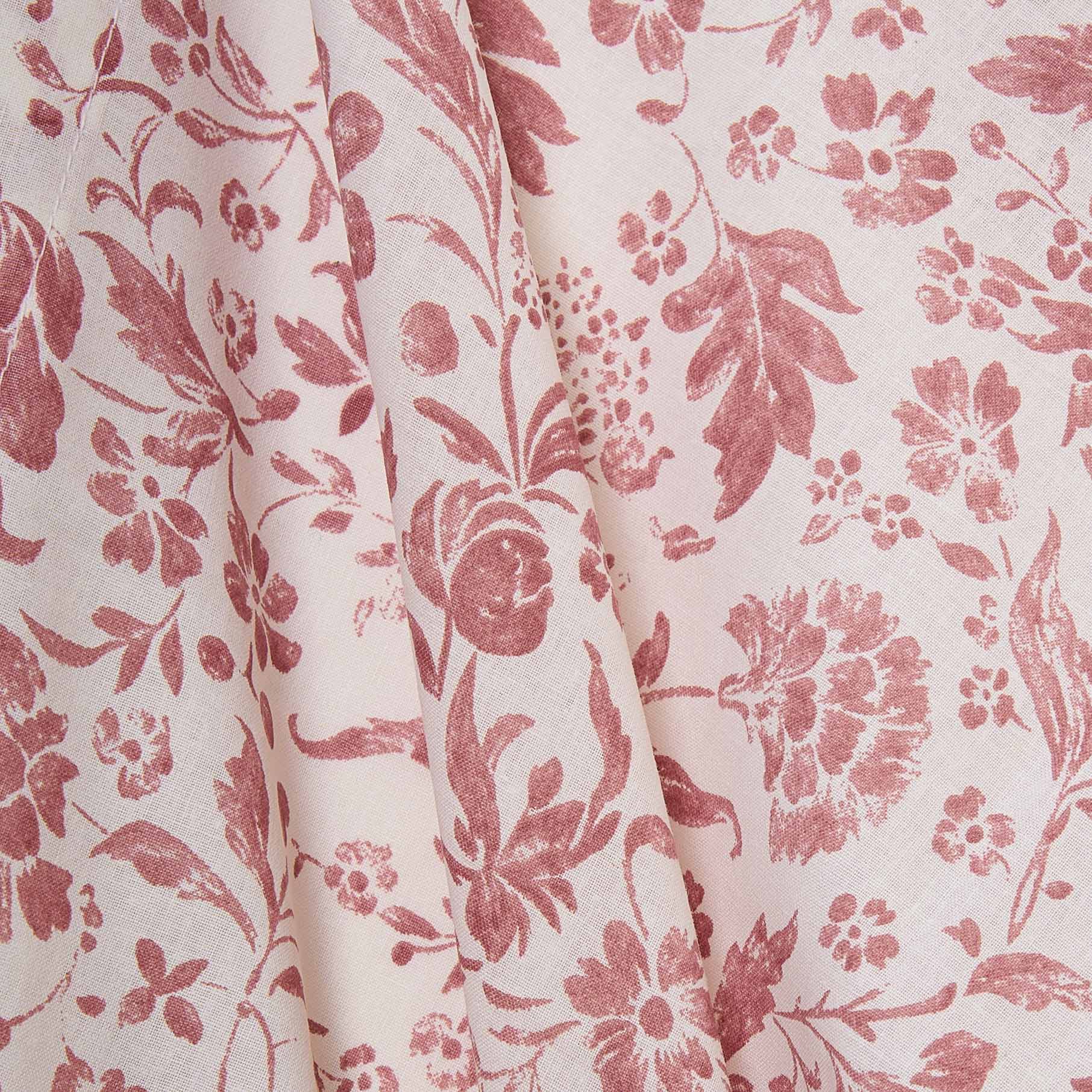 Set di lenzuola di cotone herbaria rosette