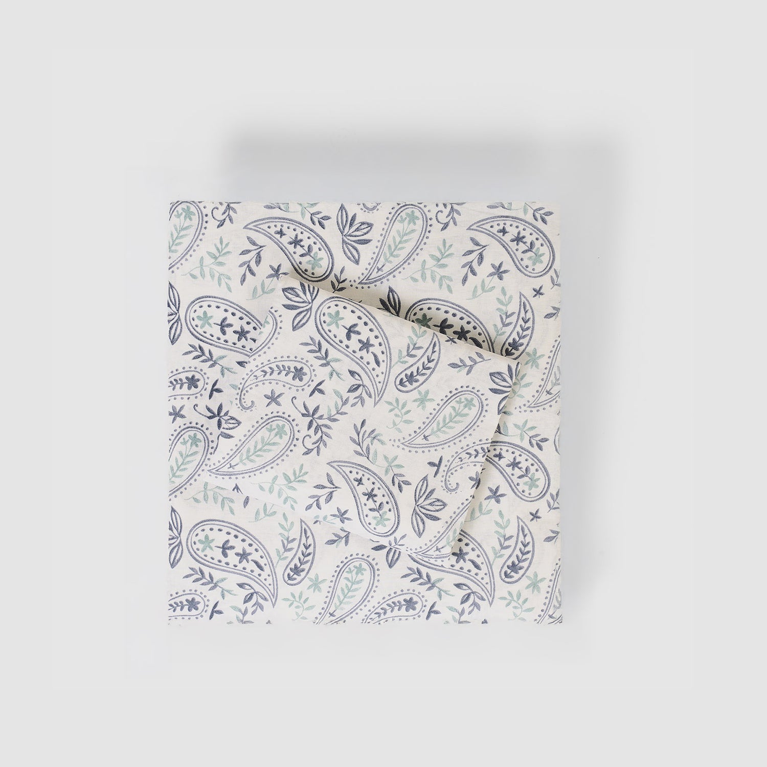 Juego de sábanas de algodón berber índigo