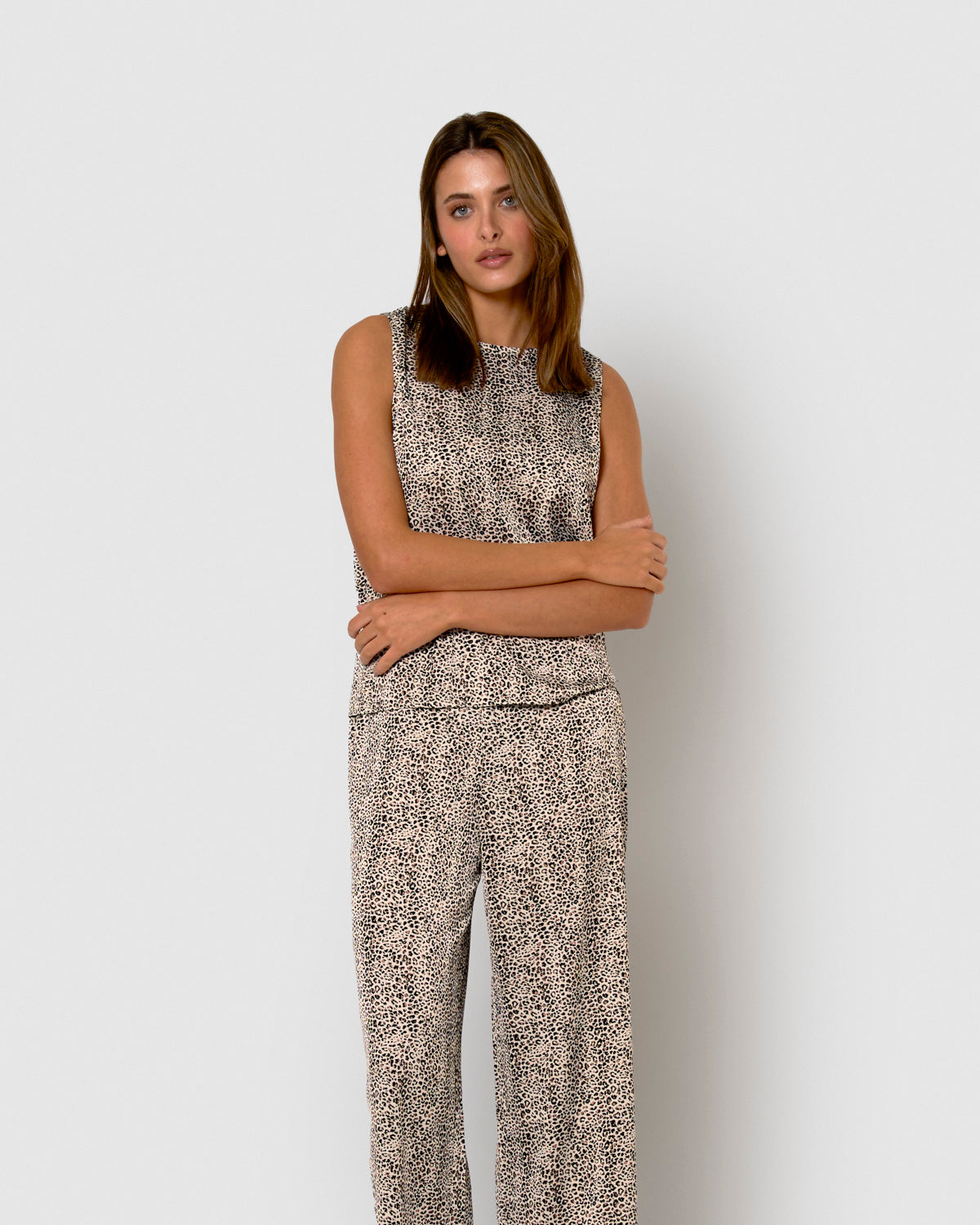 Set satinado soho marron