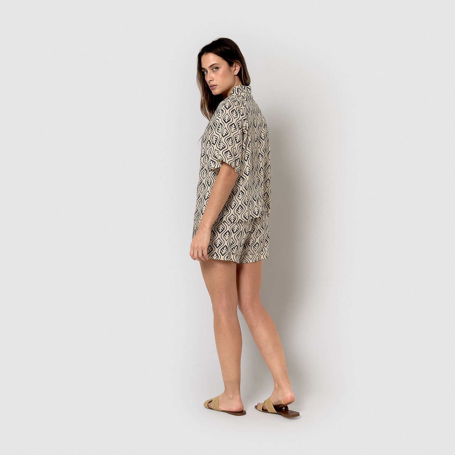 Ensemble Bibury en viscose noire