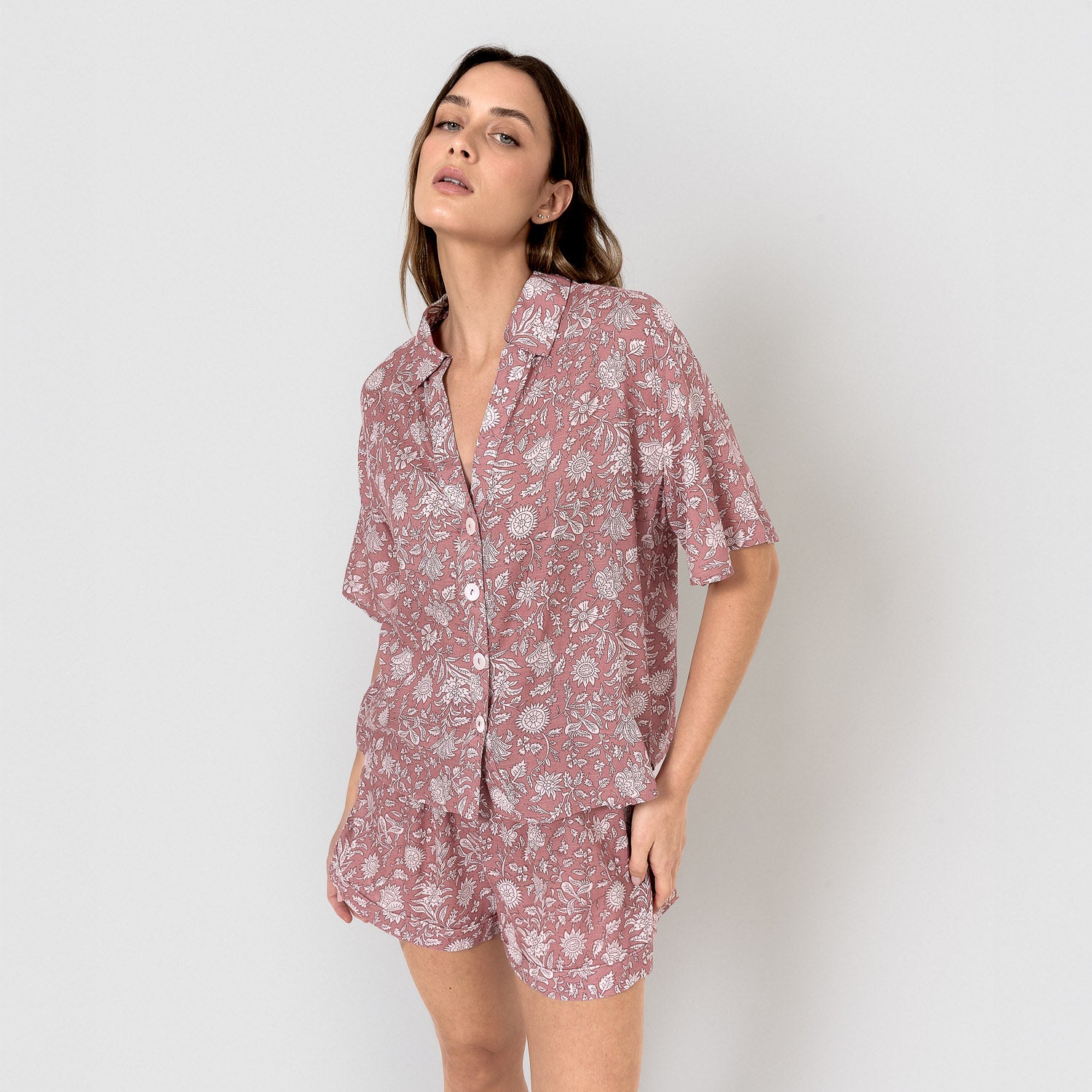 Set de viscosa calima rosette