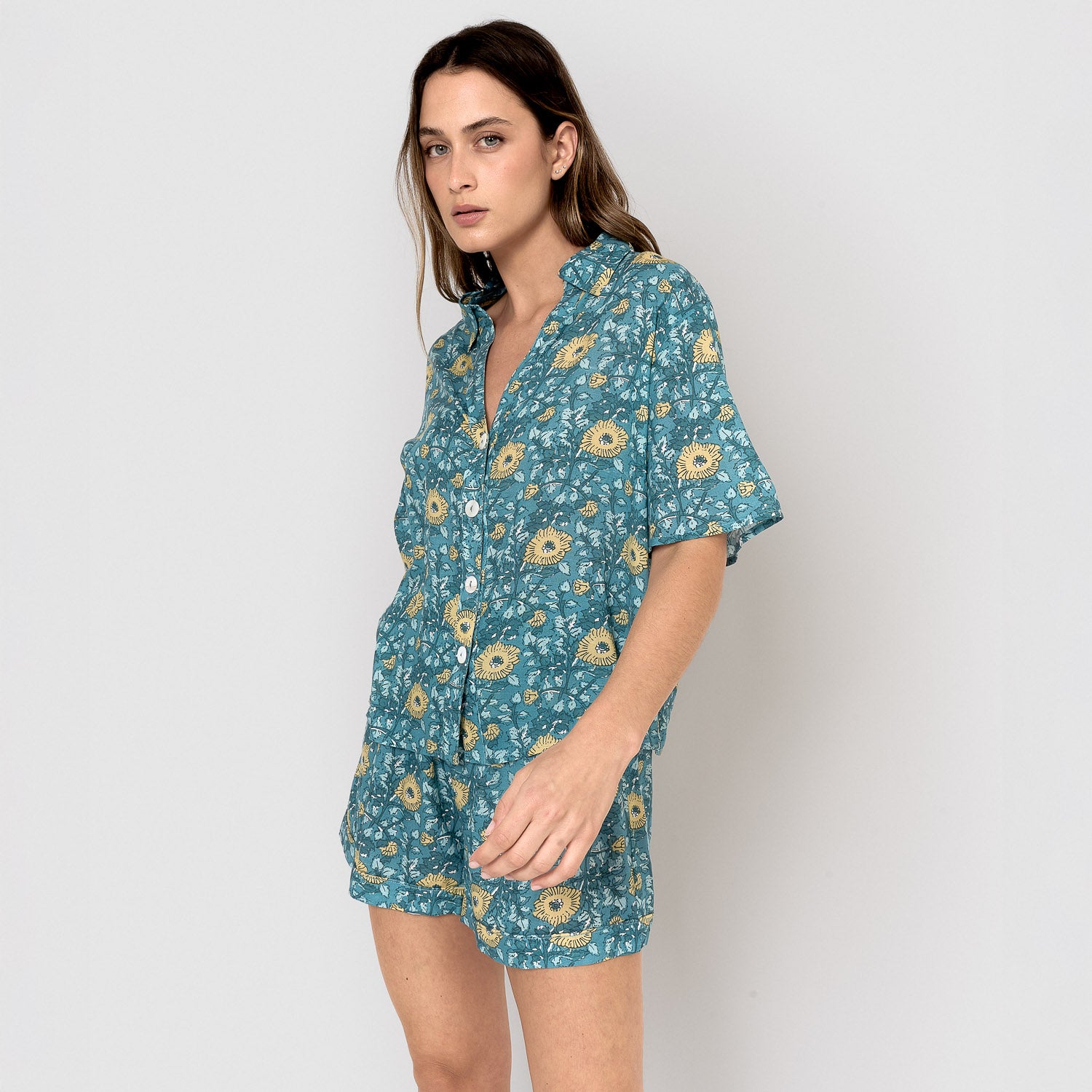 Set de viscosa teudis agua marina