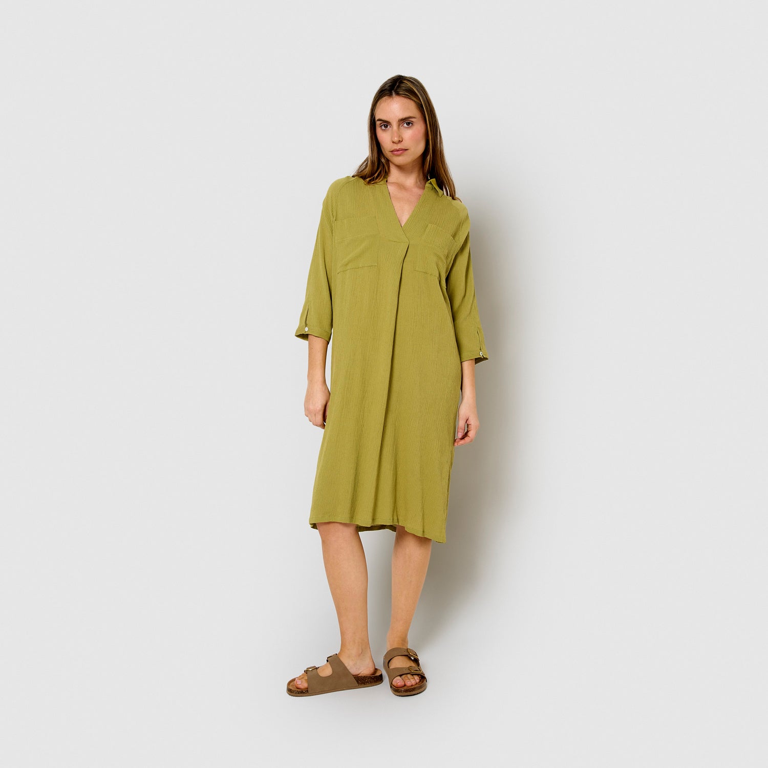 cream and floral dress Cotton – Romantic Cottagecore Style Ivory(Pre-Sale 25days) / L making it a versatile Color:Dark Green and Natural sequin-rae_edm Cream and Black Polka
