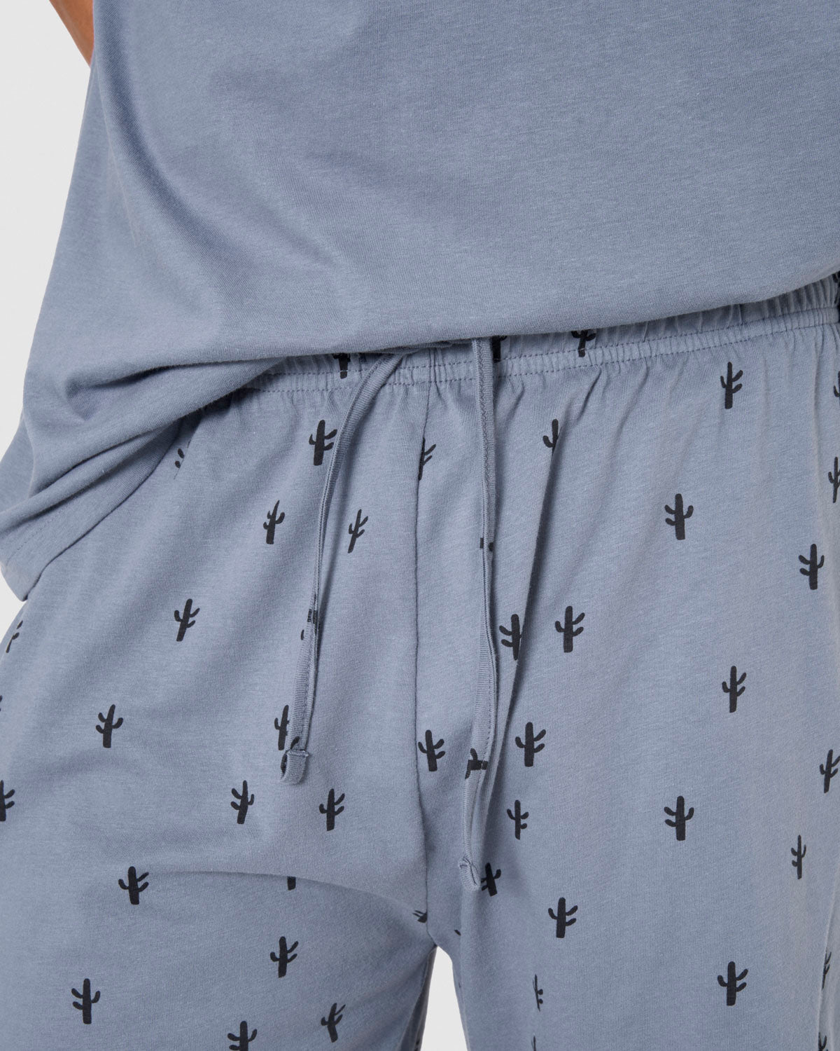 Pijama corto algodón victorio índigo