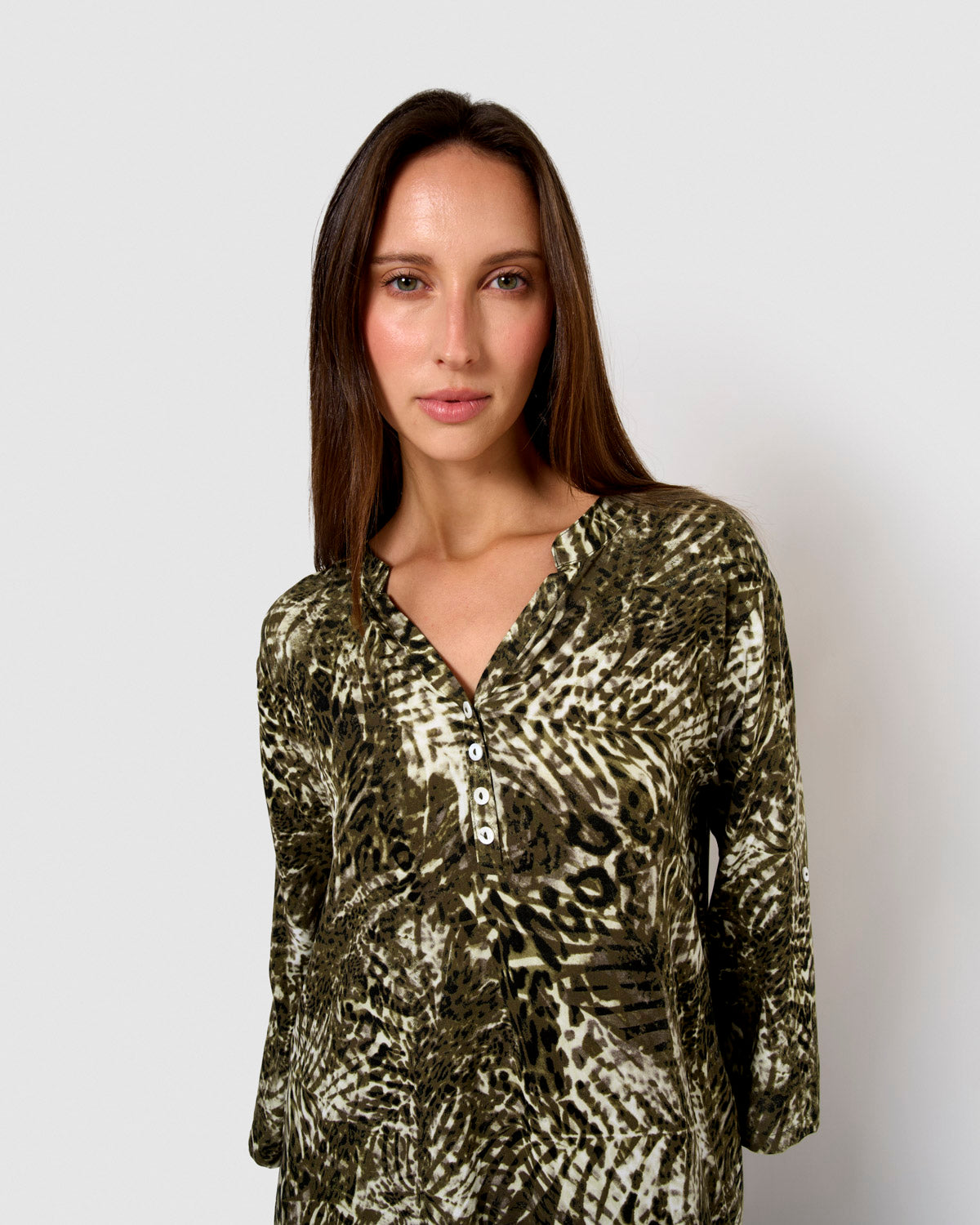 Vestido viscosa jai verde