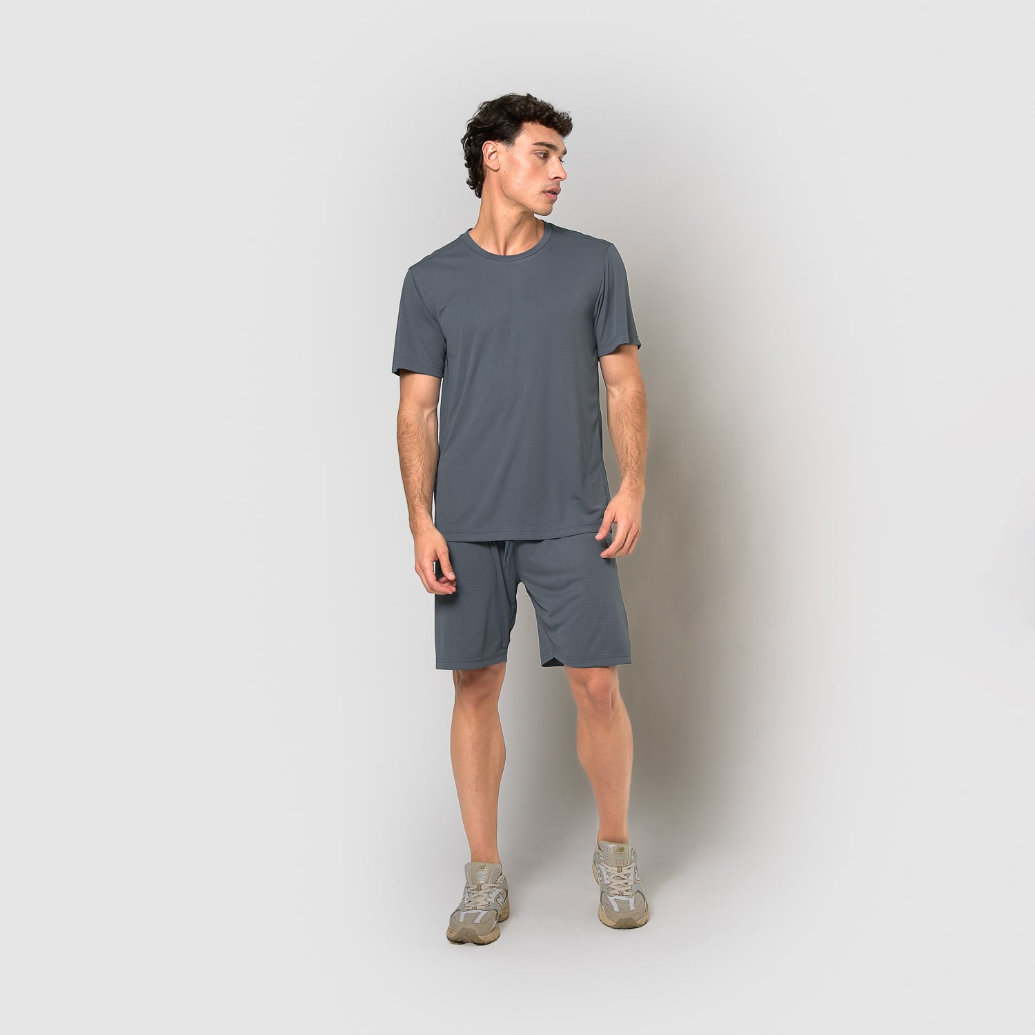 Technical sports shorts aquamarine
