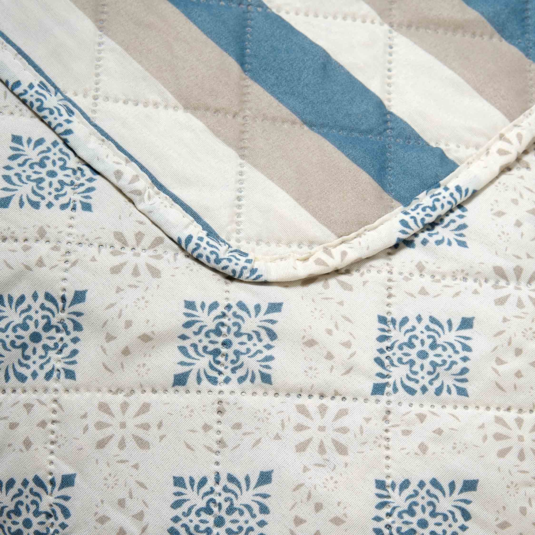 Colcha calix índigo