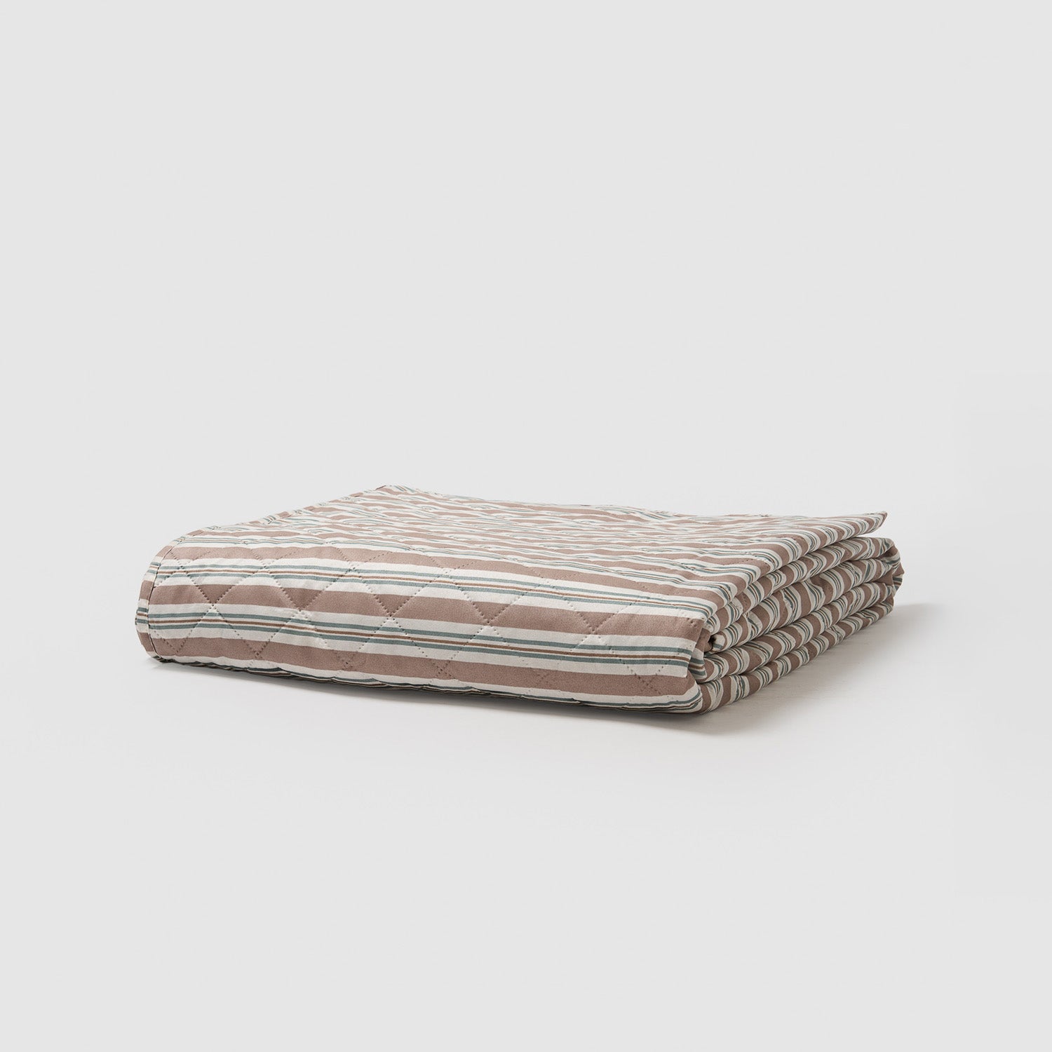 Trapunta keike verde ophira a righe bouti