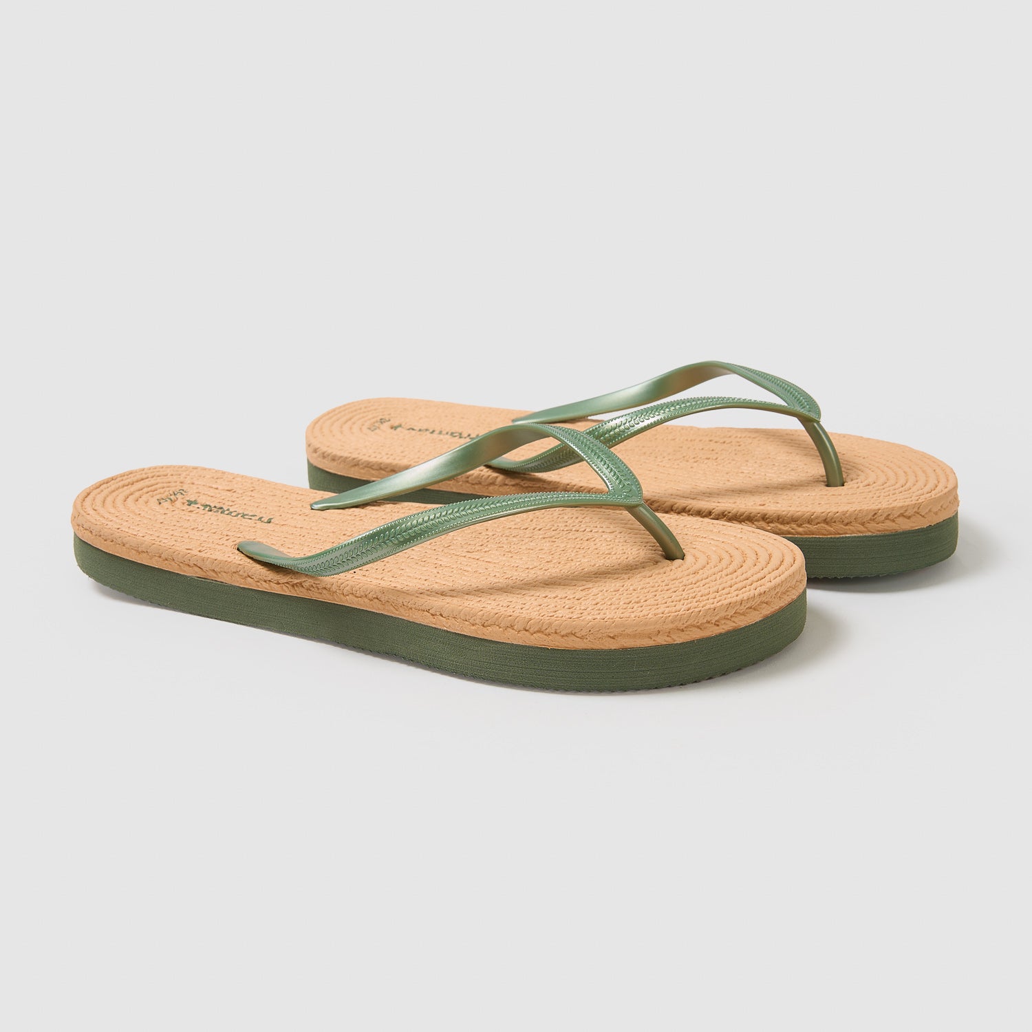 Sandali infradito verdi