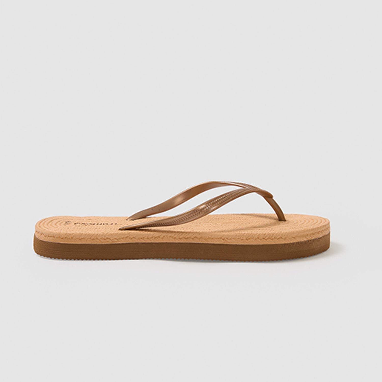 Sandali infradito color bronzo