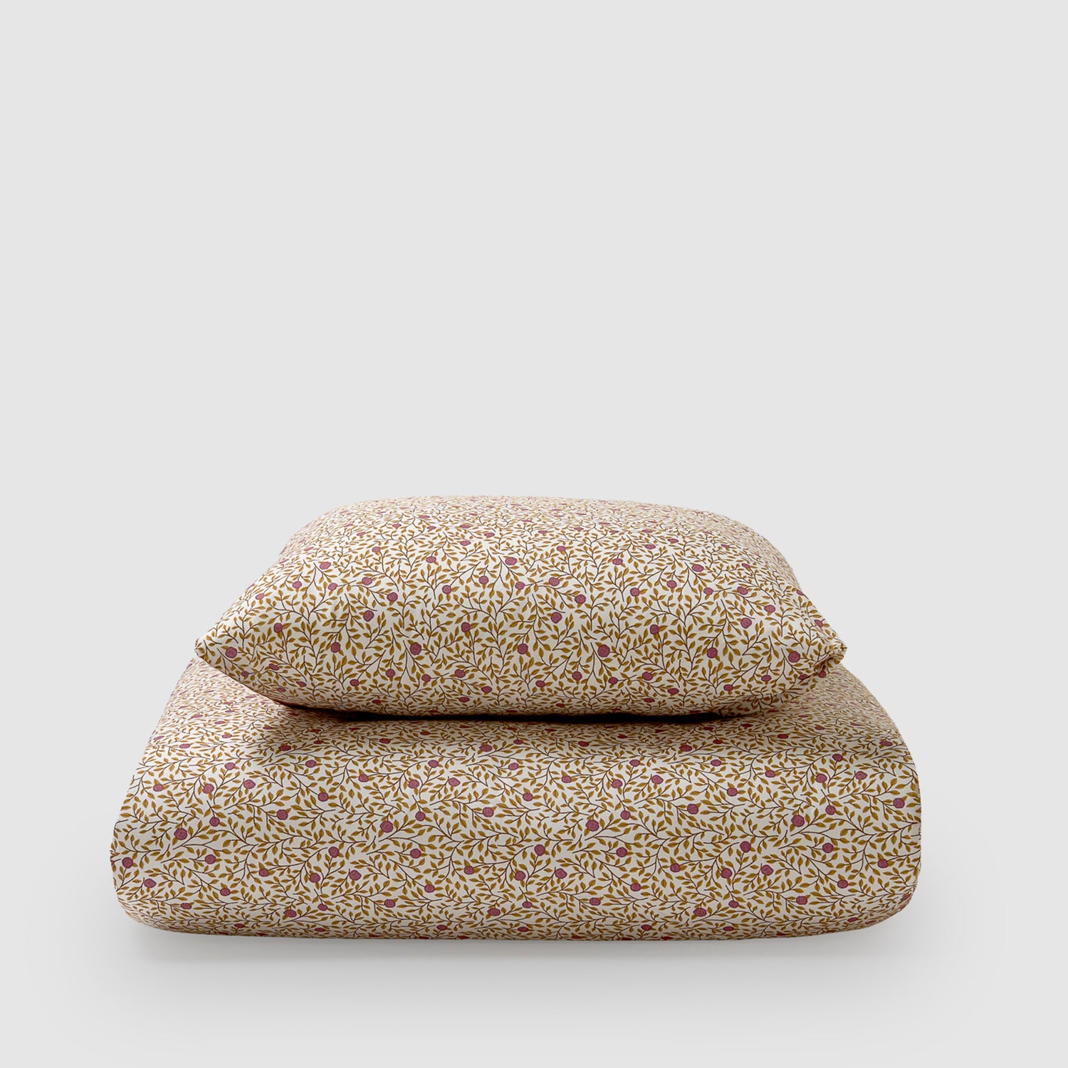 Funda nórdica algodón zenit ocre