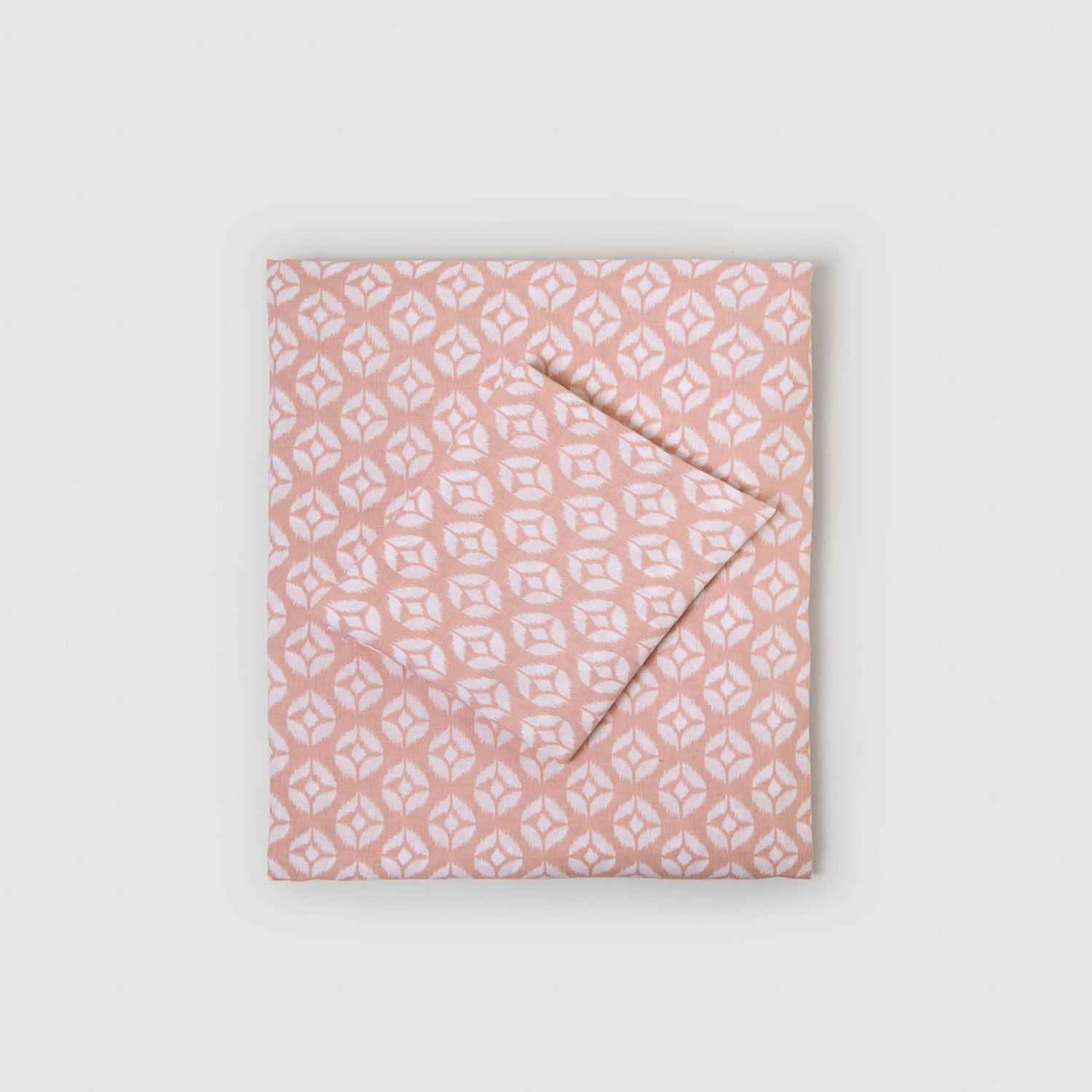 Juego de sábanas de algodón fatuo rosa