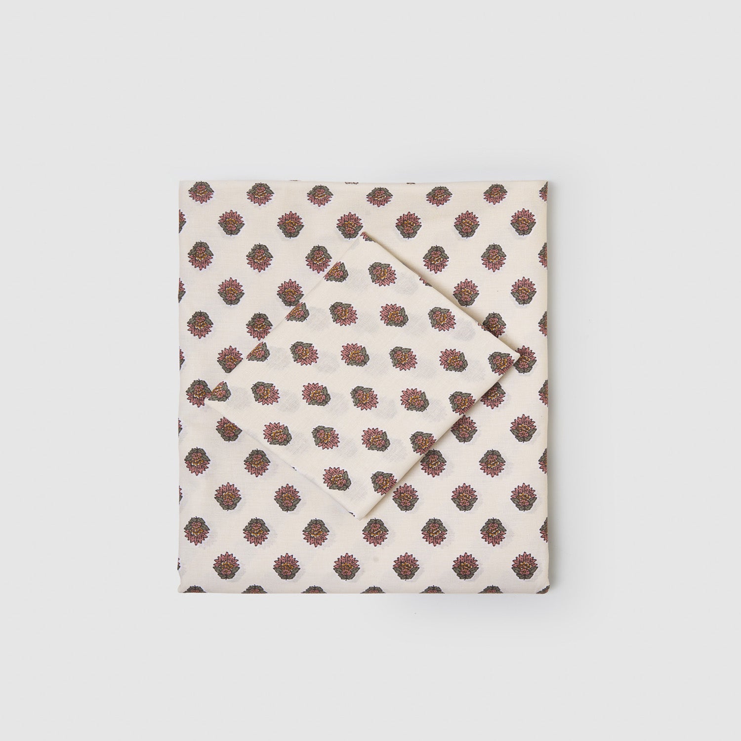 Juego de sábanas de algodón elliane verde keike