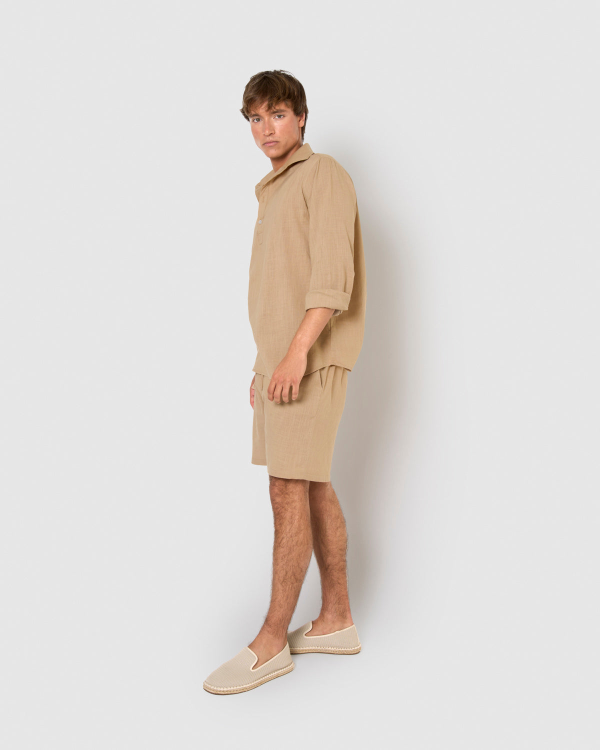 Pantalón corto algodón cuerda