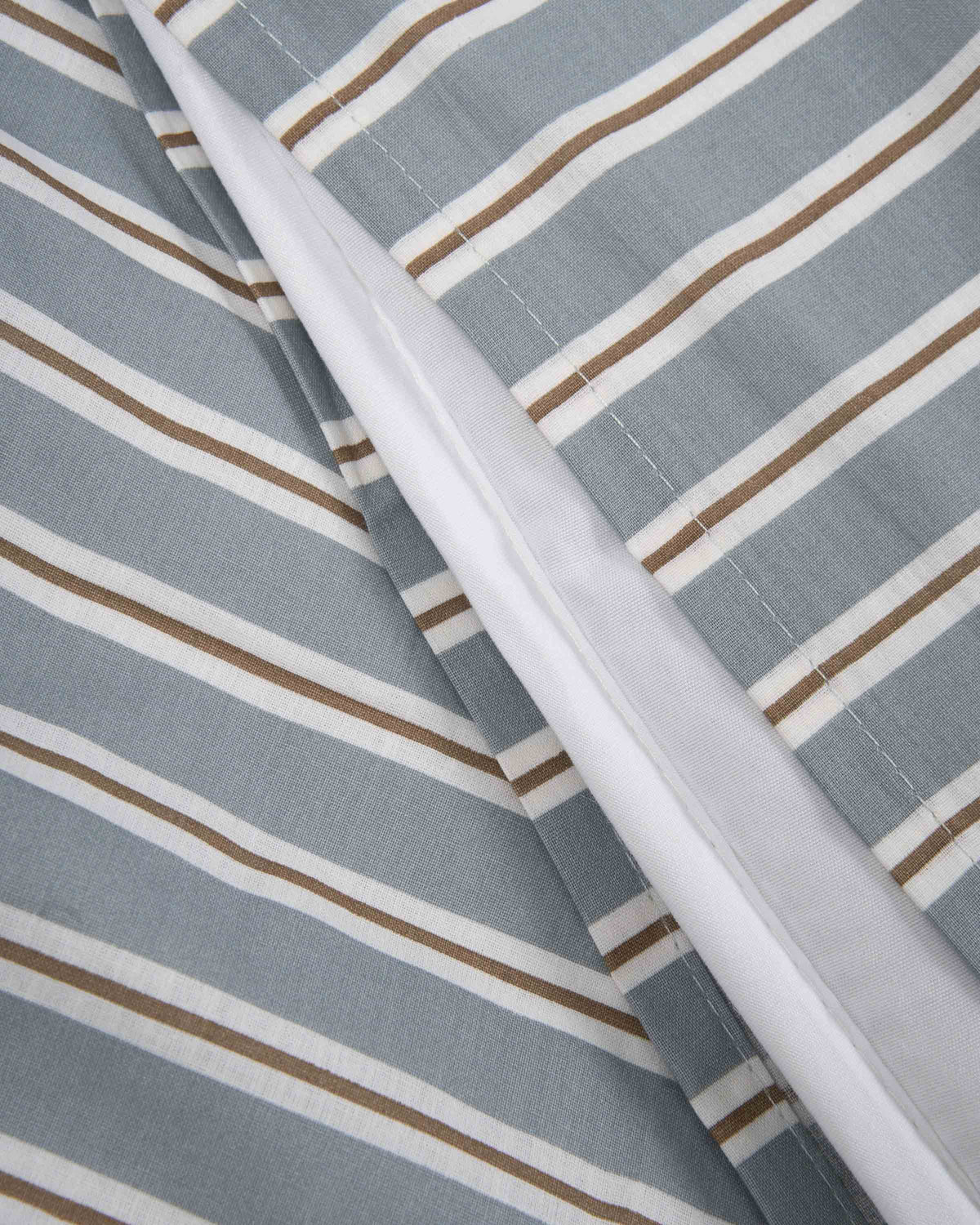 blue grey cotton duvet cover