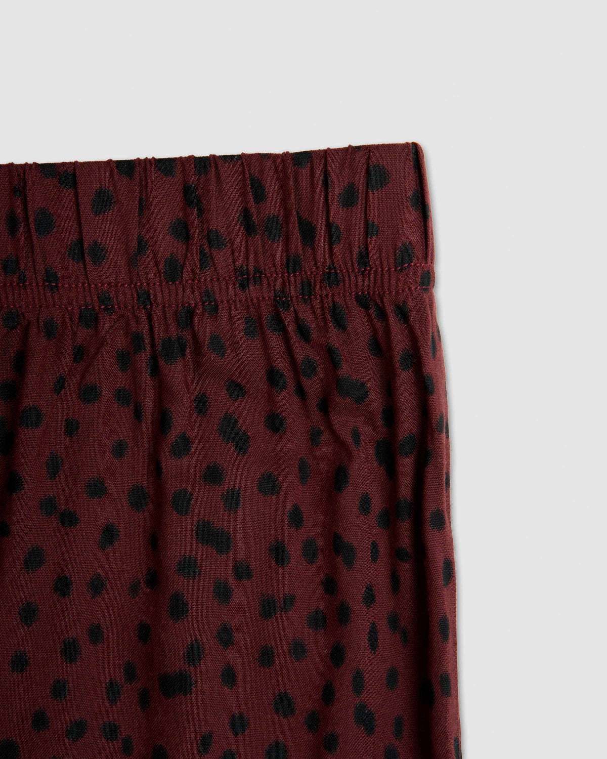 Set blusa pantalón viscosa grida burdeos