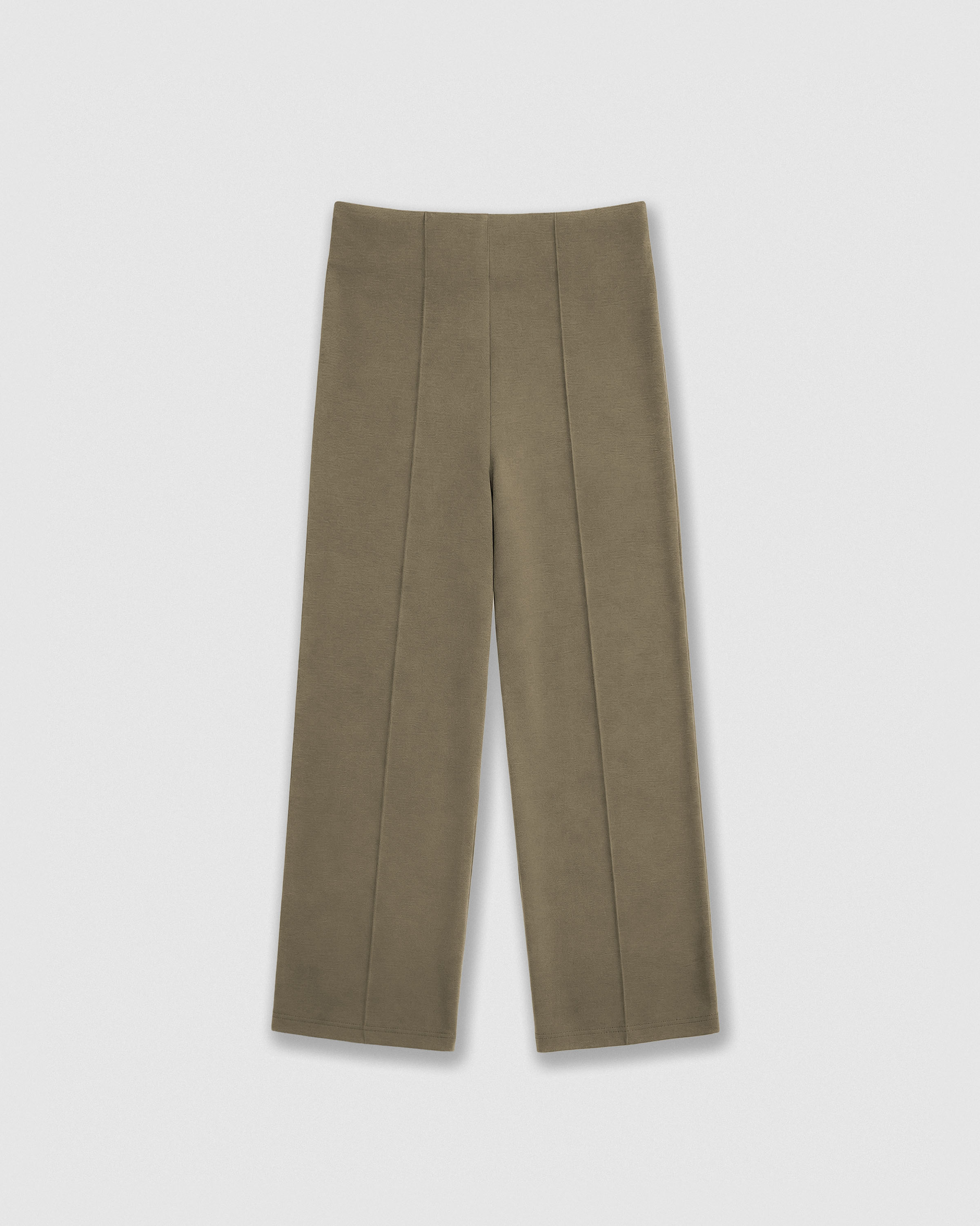 Set drapeado pinza liso verde cacería