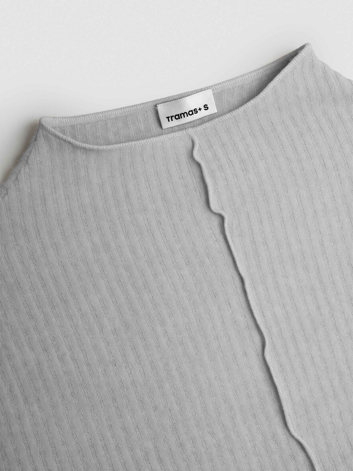 Set jersey pantalón canalé liso gris claro