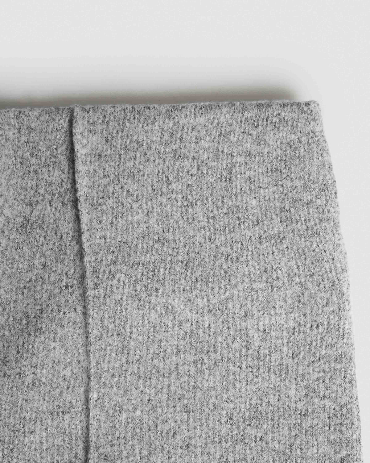 Set chaqueta pantalón angorina gris claro