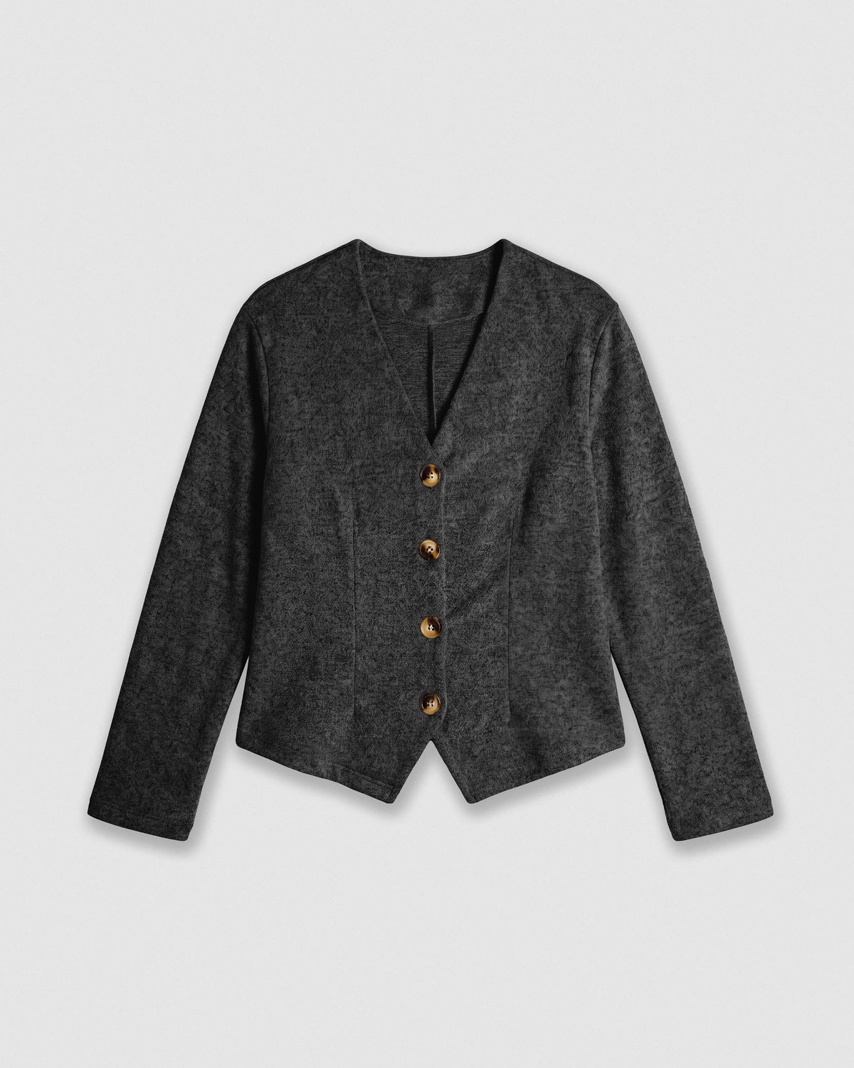 Set chaqueta pantalón angorina gris marengo