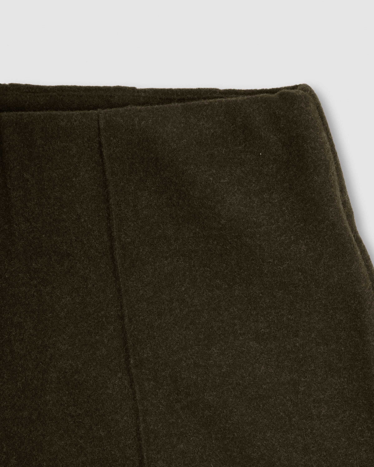 Pantalón largo pinza paño verde