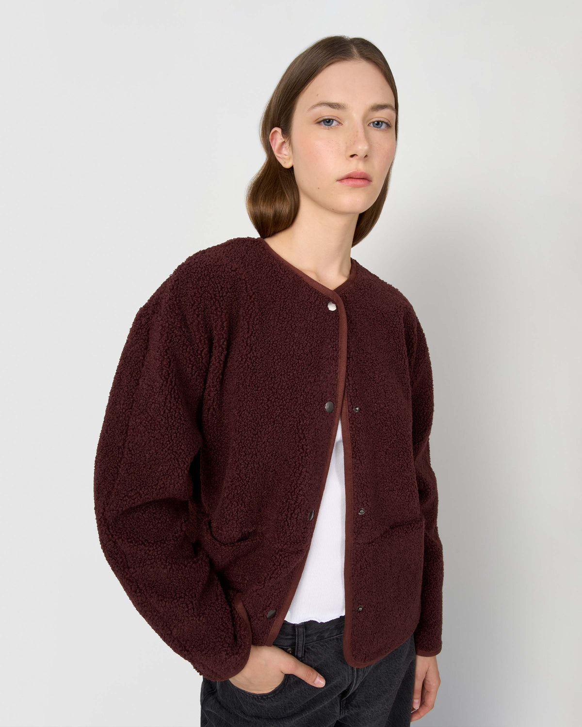 Chaqueta ollie burdeos