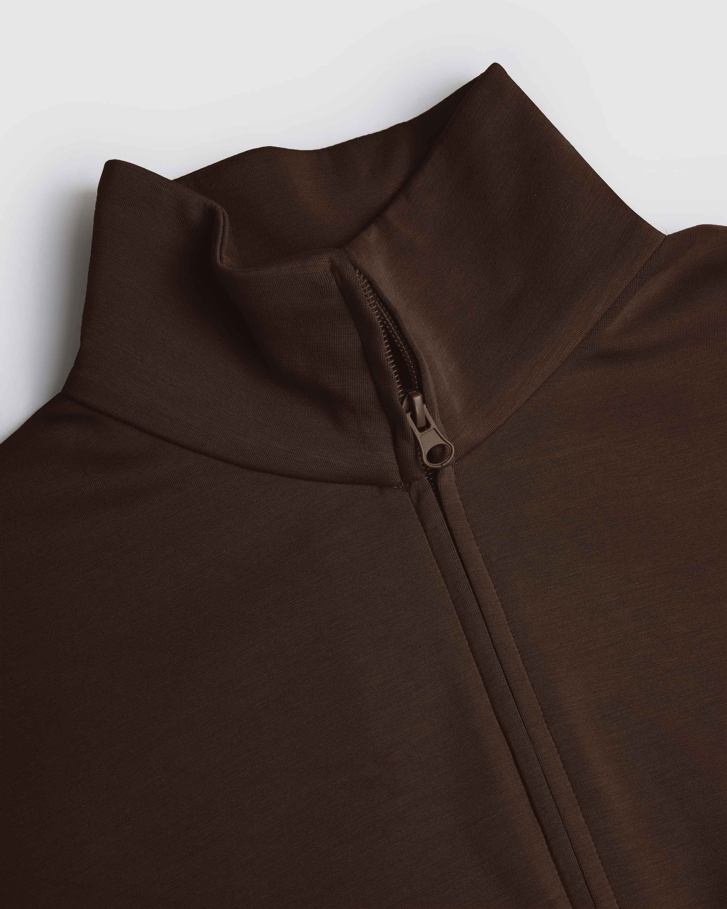 Chaqueta lazo marrón