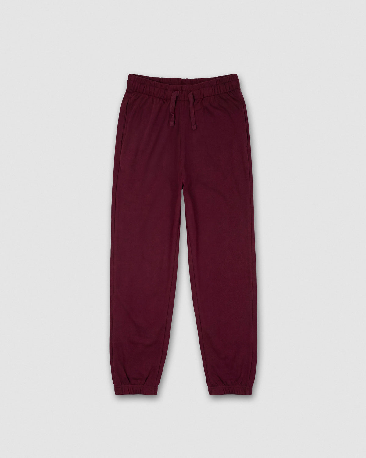Pantalón jogger burdeos