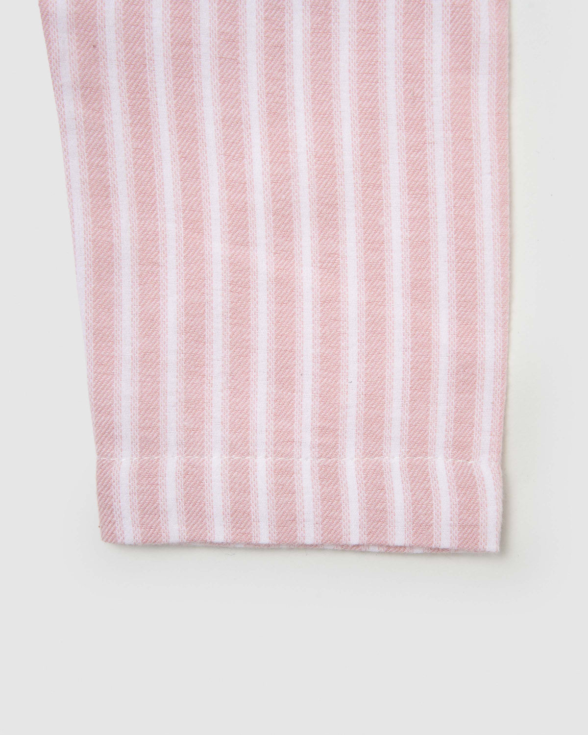 Pijama camisero franela kids raya ceballos rosa