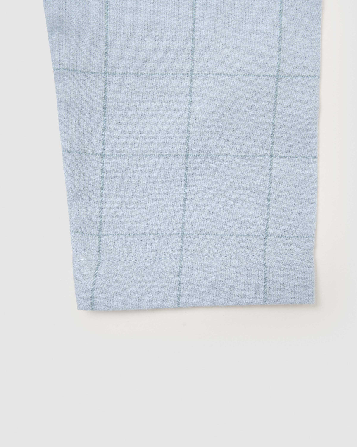 Pijama camisero franela kids cuadro nexa verde azulado